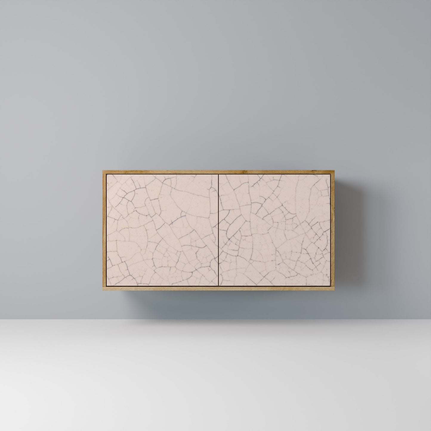 Credenza a 2 ante CERAMIC TEXTURE effetto rovere