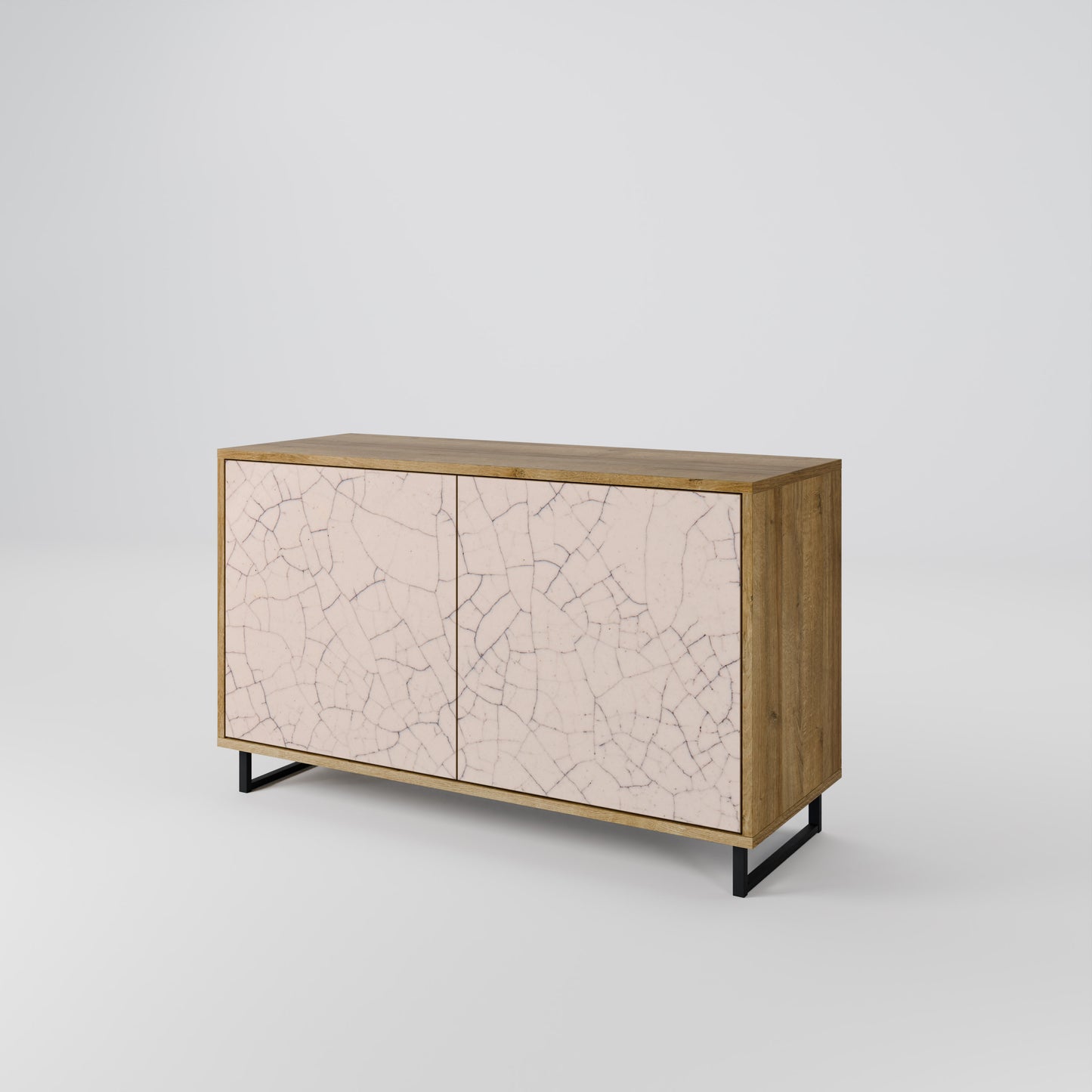 Credenza a 2 ante CERAMIC TEXTURE effetto rovere
