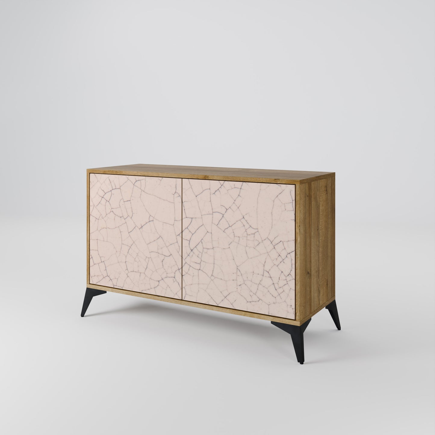 Credenza a 2 ante CERAMIC TEXTURE effetto rovere