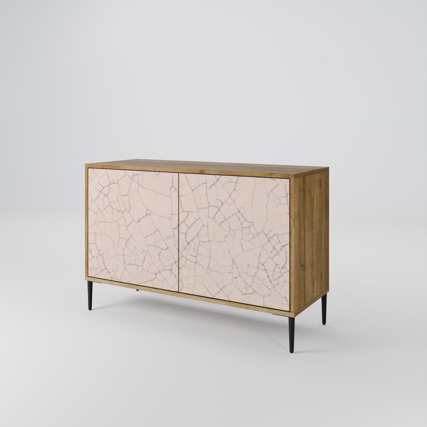 Credenza a 2 ante CERAMIC TEXTURE effetto rovere