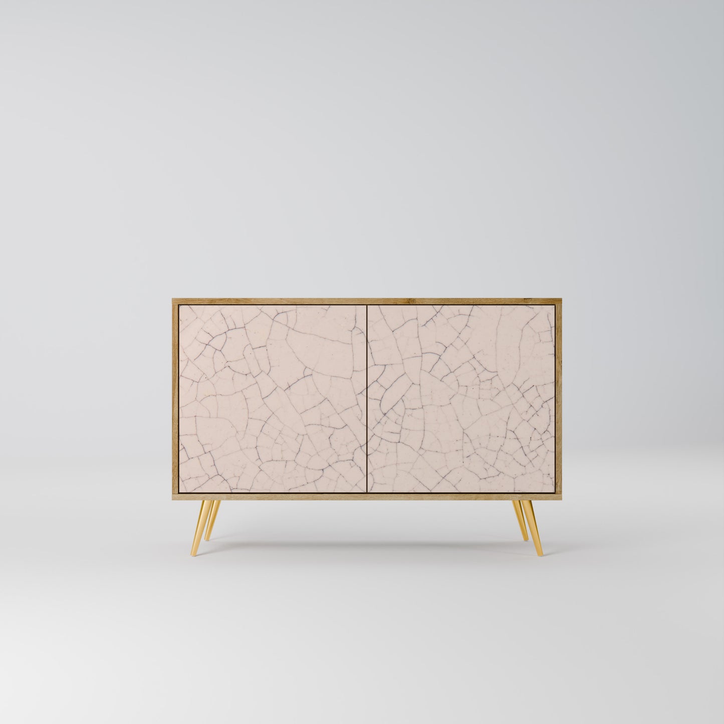 Credenza a 2 ante CERAMIC TEXTURE effetto rovere