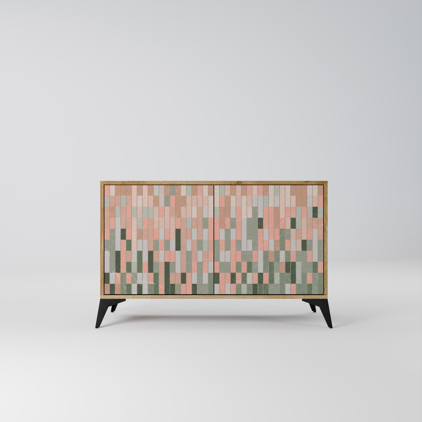BUILDING THE FUTURE 2-Door Sideboard in Oak Effect