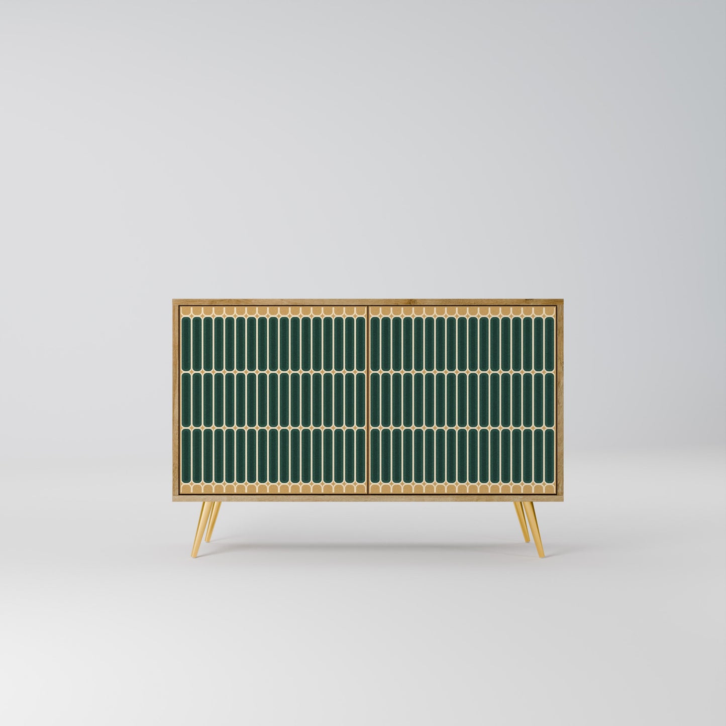 Credenza ILUSION GATE a 2 ante in effetto rovere