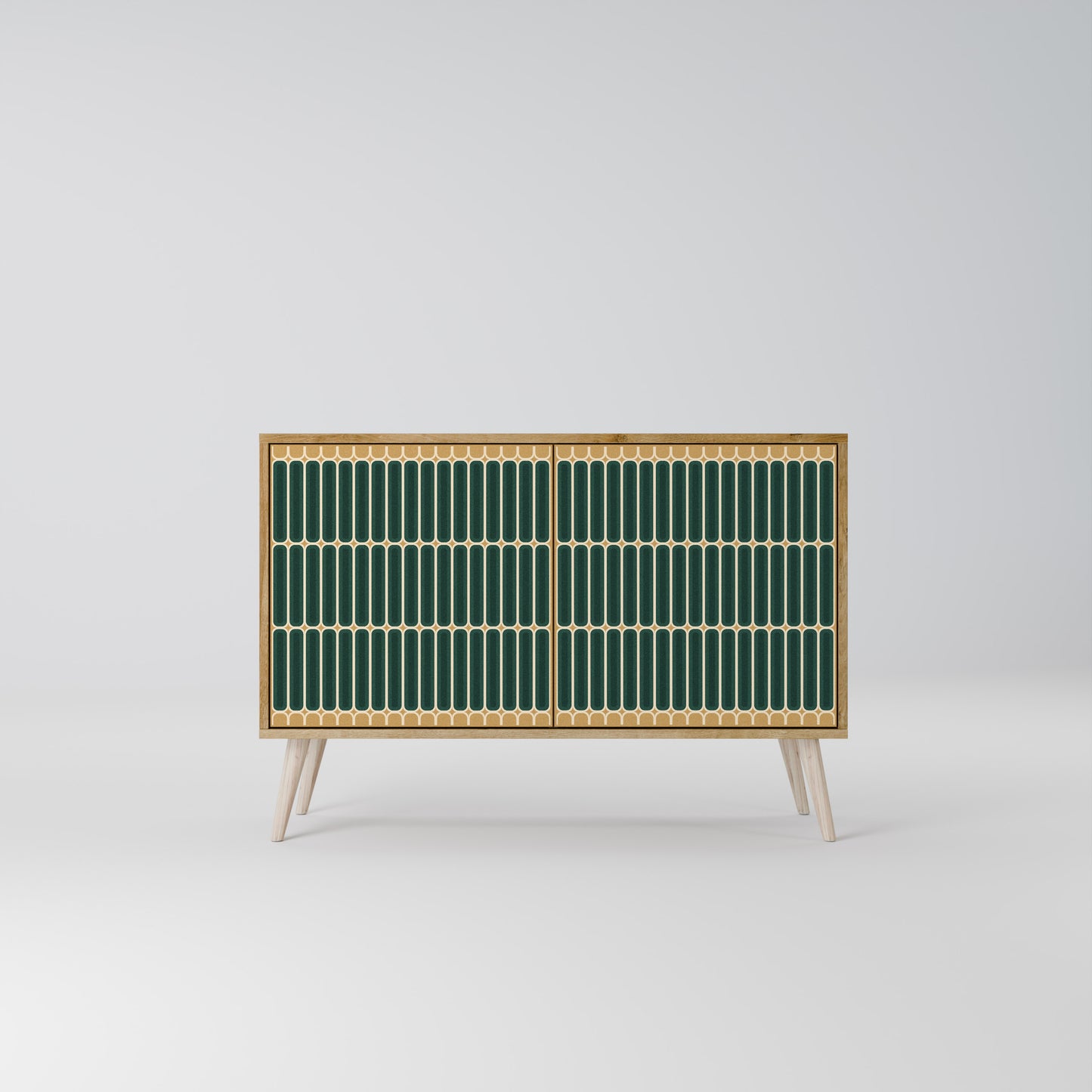 Credenza ILUSION GATE a 2 ante in effetto rovere