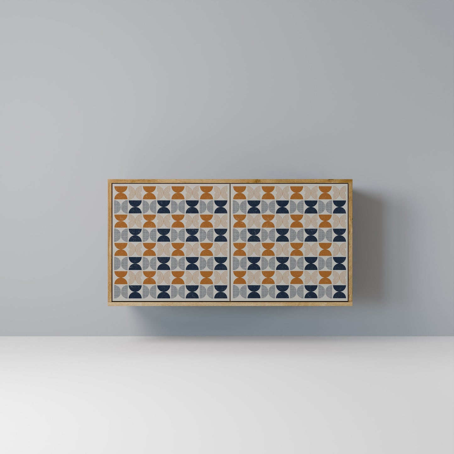 Credenza a 2 ante REFLECTION RANGE in effetto rovere