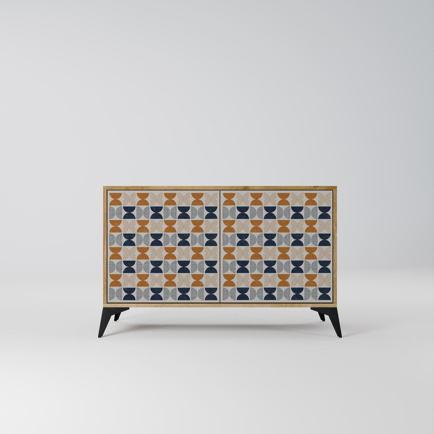 Credenza a 2 ante REFLECTION RANGE in effetto rovere