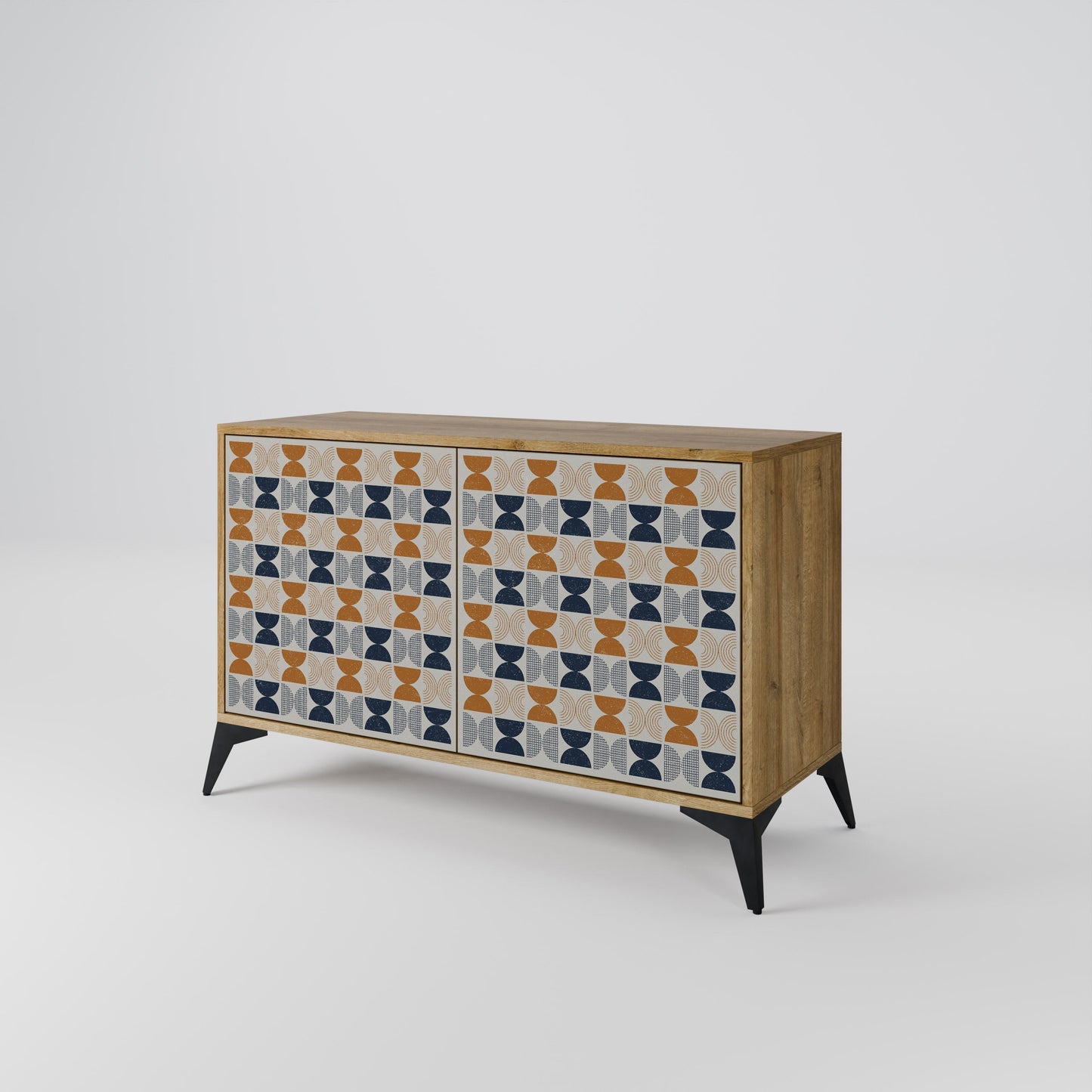 Credenza a 2 ante REFLECTION RANGE in effetto rovere