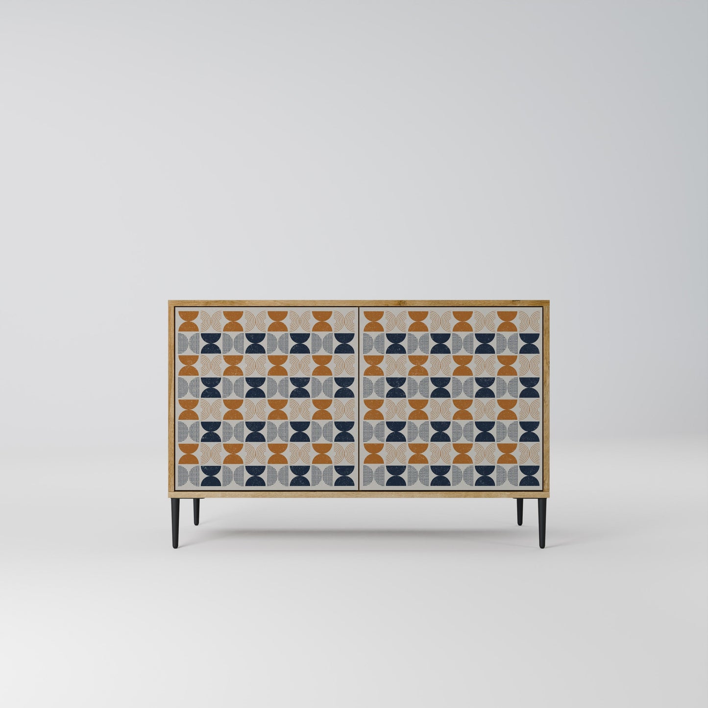 Credenza a 2 ante REFLECTION RANGE in effetto rovere