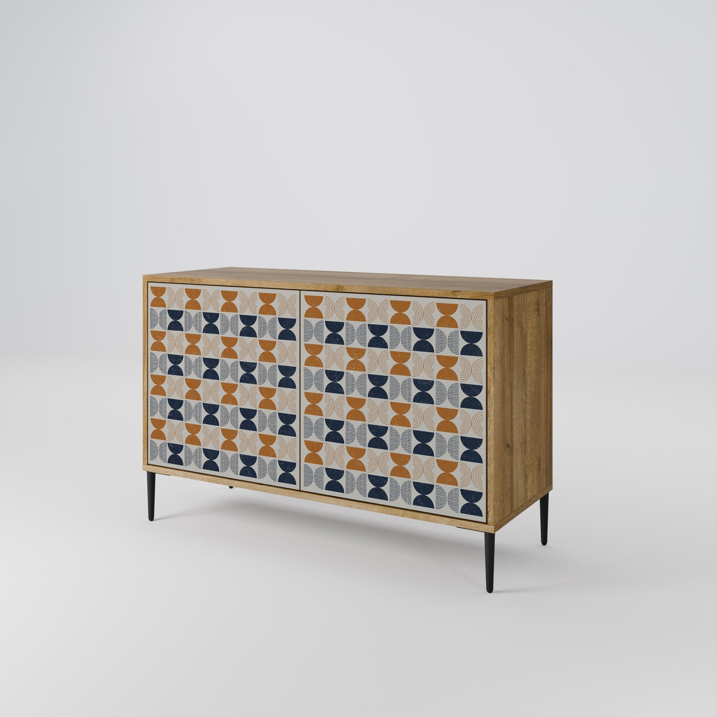 Credenza a 2 ante REFLECTION RANGE in effetto rovere