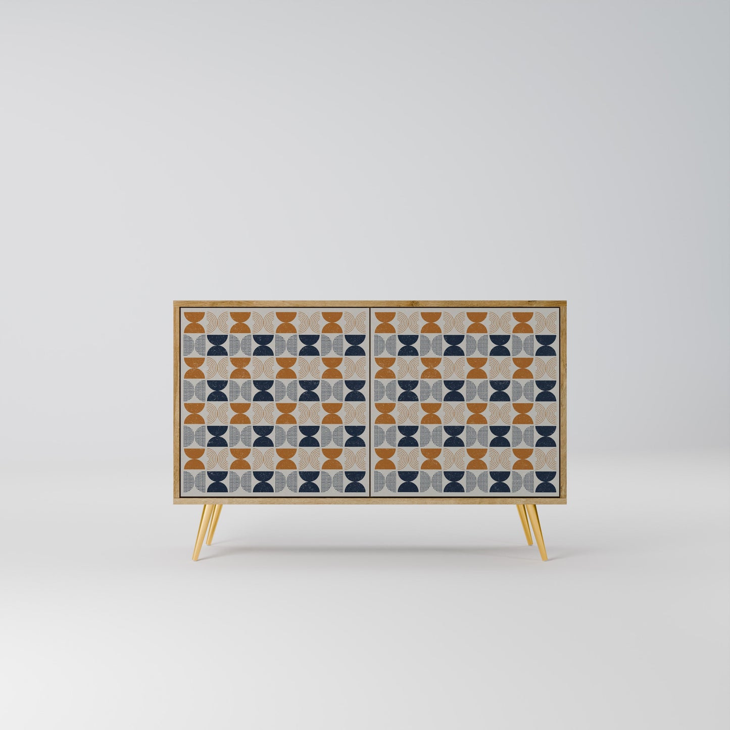 Credenza a 2 ante REFLECTION RANGE in effetto rovere