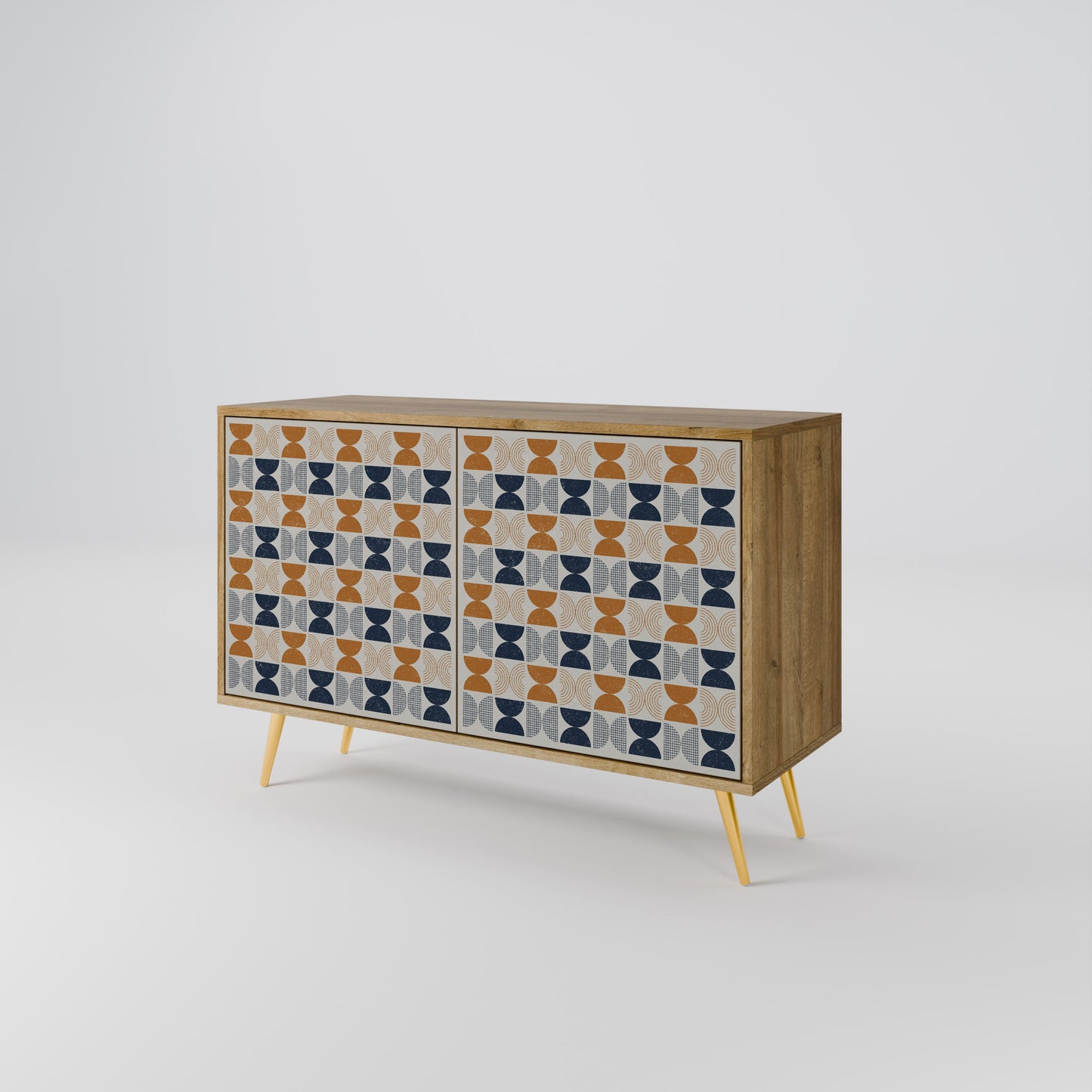 Credenza a 2 ante REFLECTION RANGE in effetto rovere