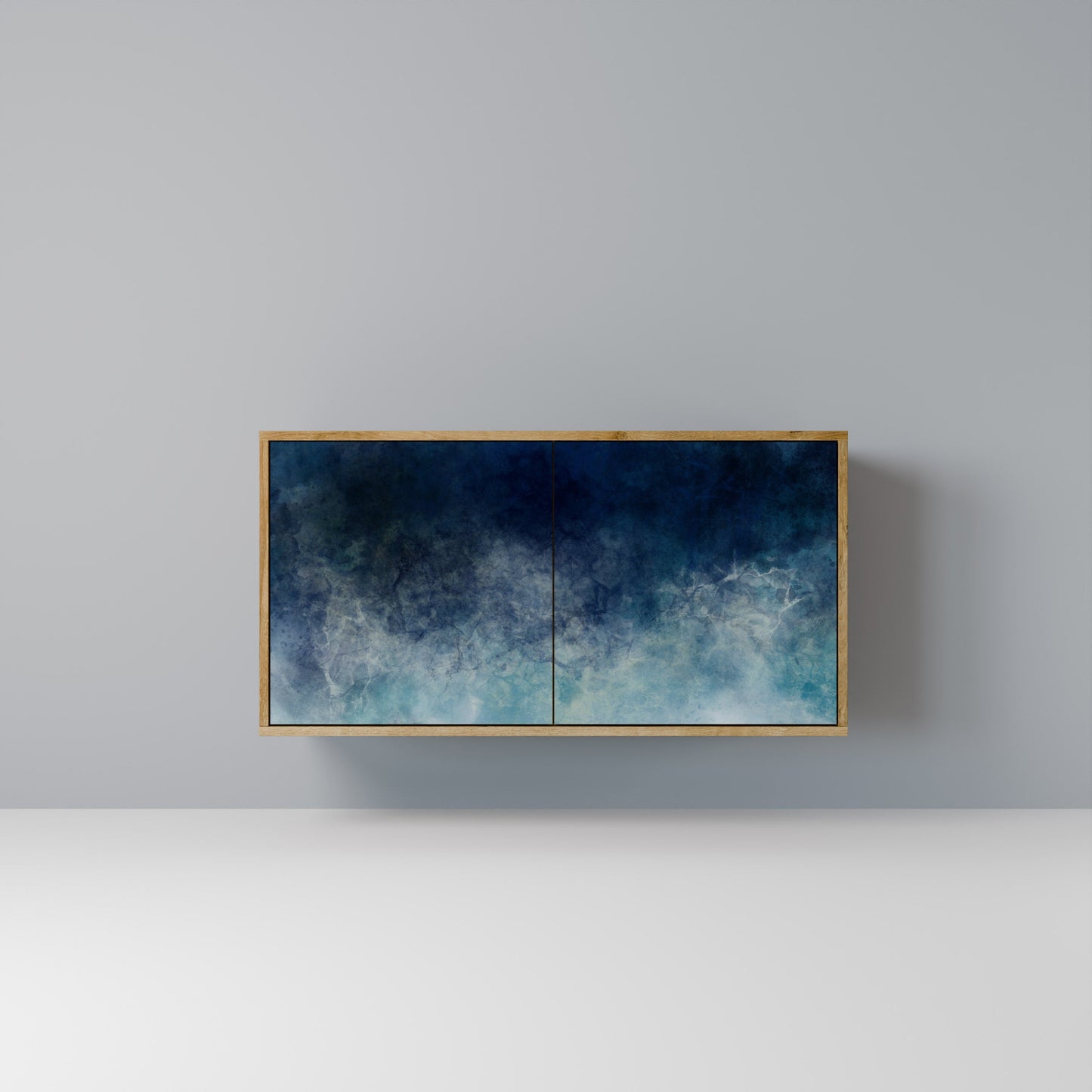 Credenza a 2 ante CELESTIAL FALL in effetto rovere