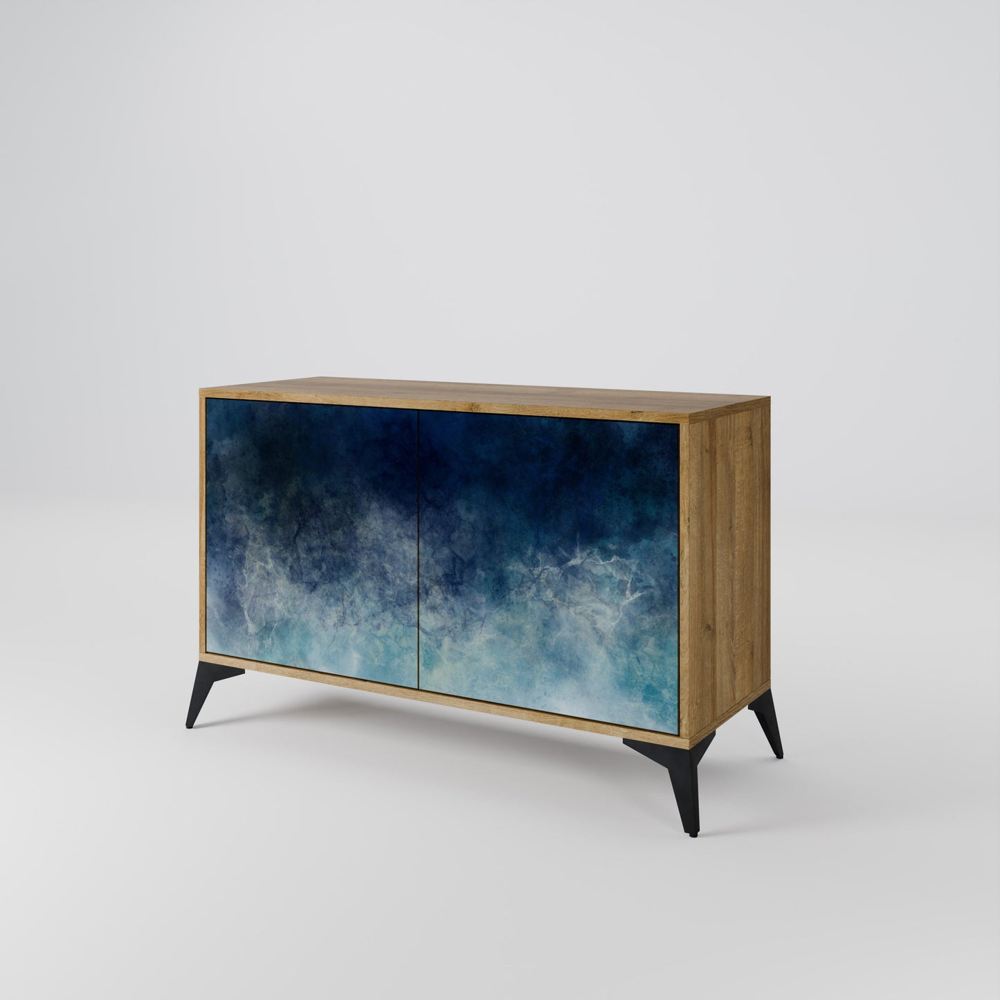Credenza a 2 ante CELESTIAL FALL in effetto rovere