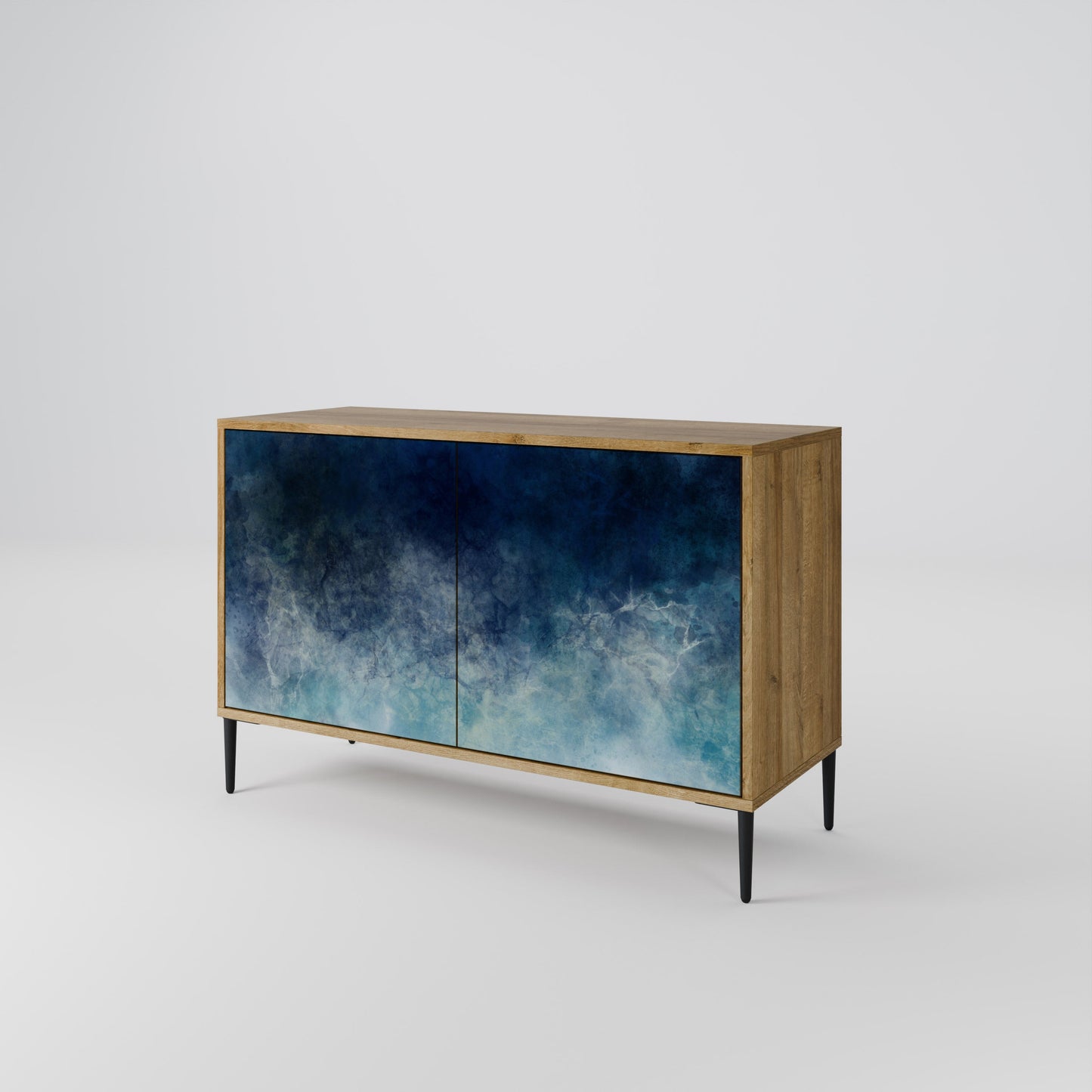 Credenza a 2 ante CELESTIAL FALL in effetto rovere