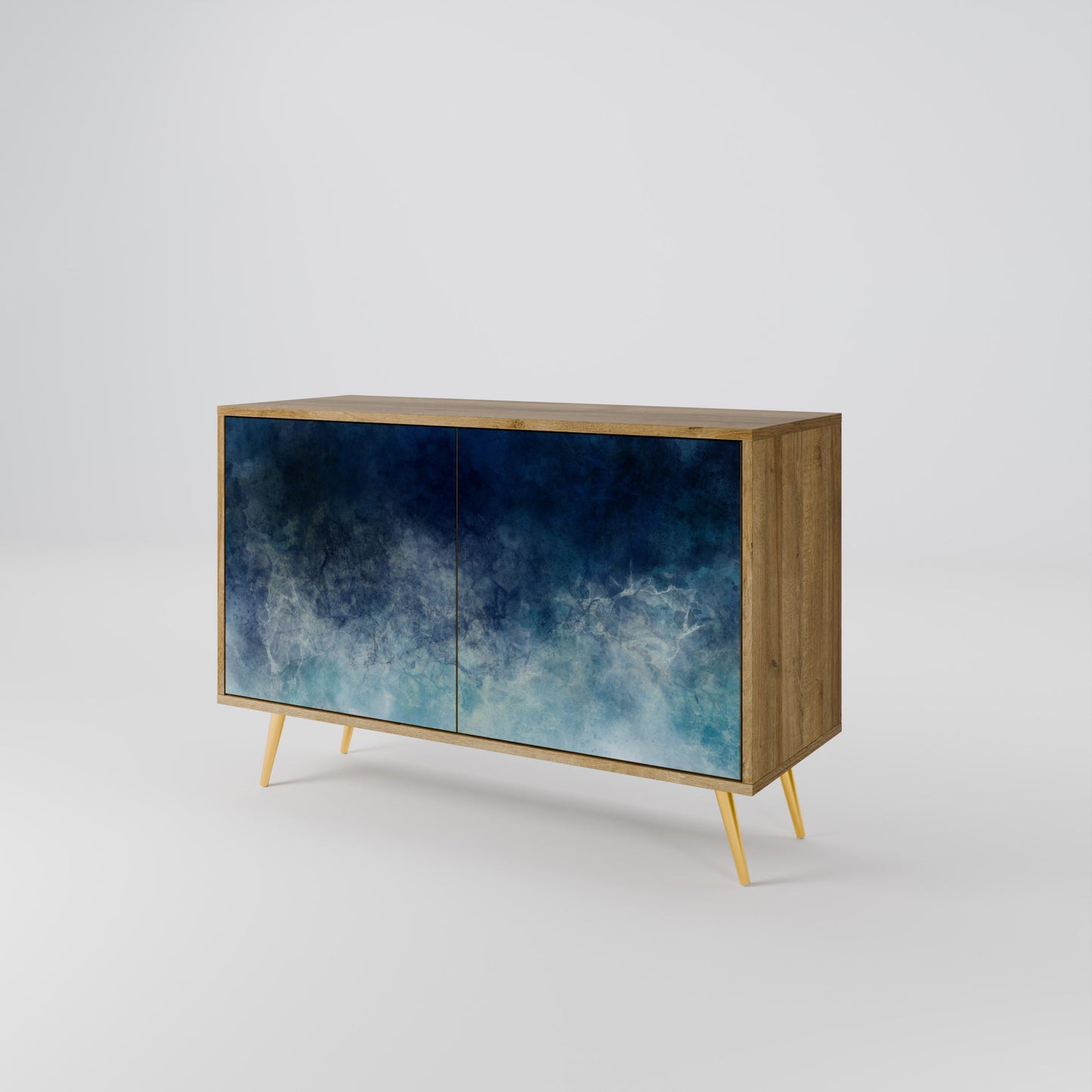 Credenza a 2 ante CELESTIAL FALL in effetto rovere