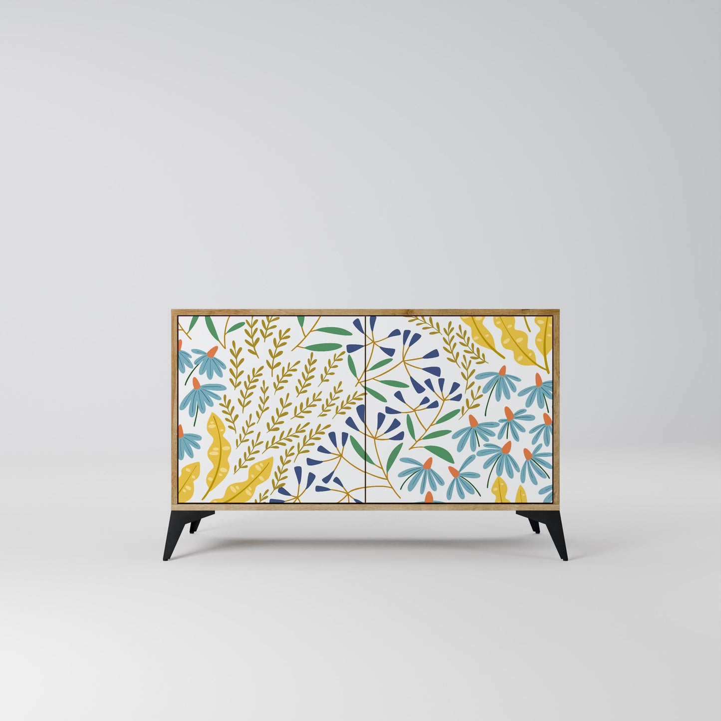 HELLO SPRING 2-Door Sideboard in Oak Effect