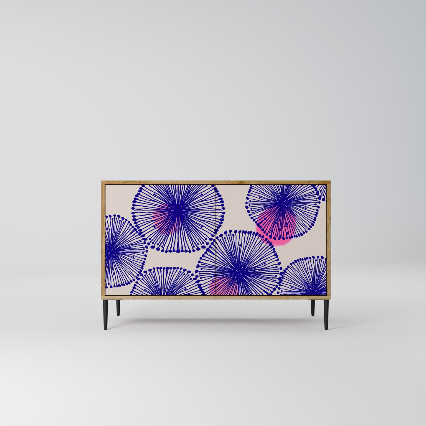 MAGIC NATURE 2-Door Sideboard in Oak Effect