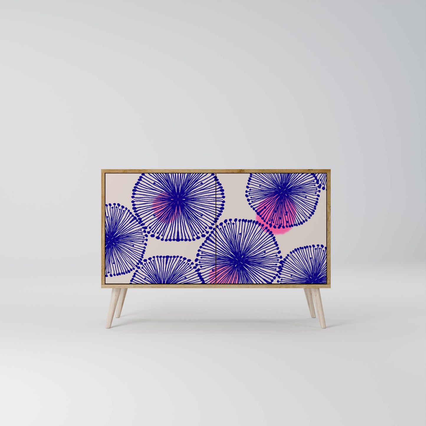MAGIC NATURE 2-Door Sideboard in Oak Effect