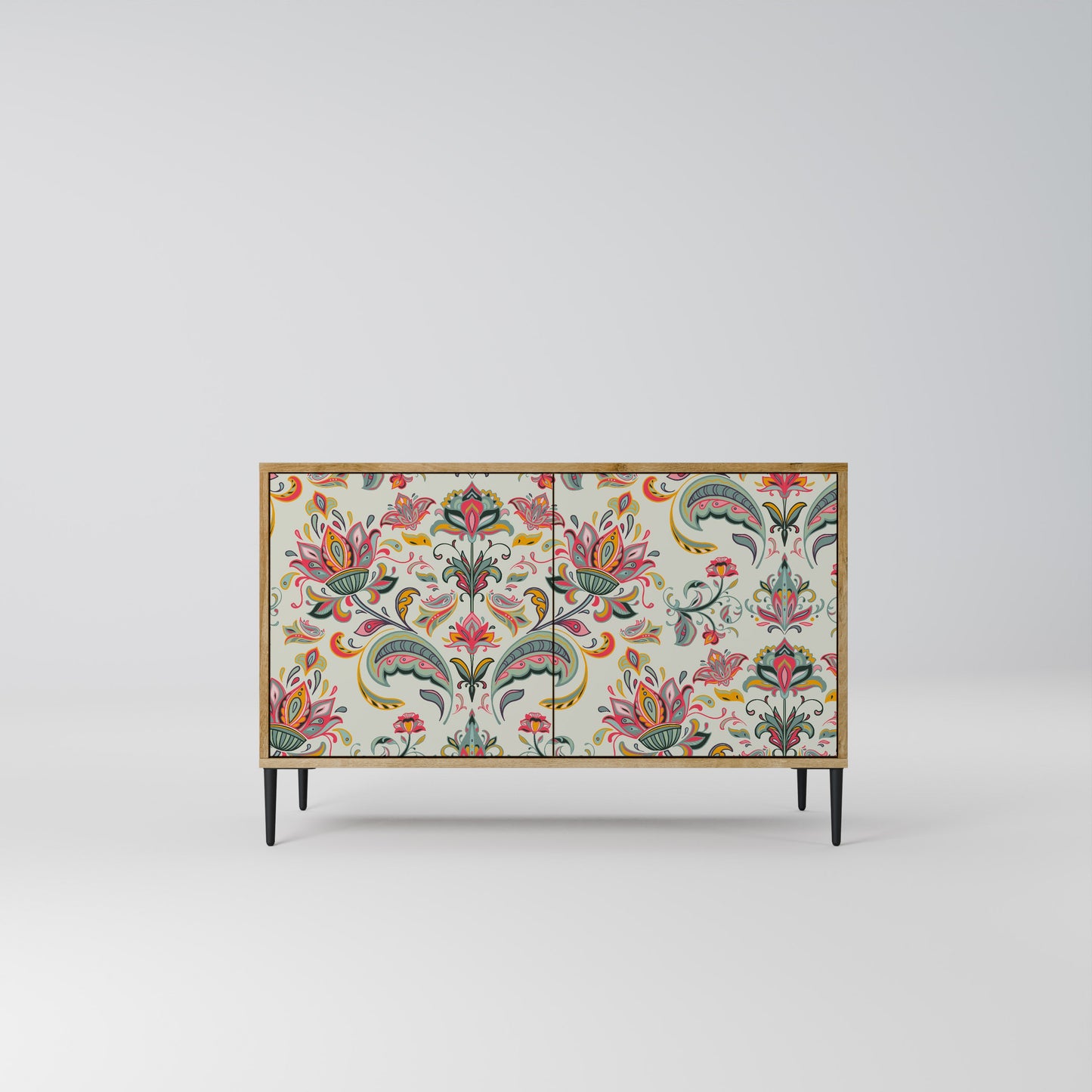 Credenza ORGANIC FOLKLORE a 2 ante in effetto rovere
