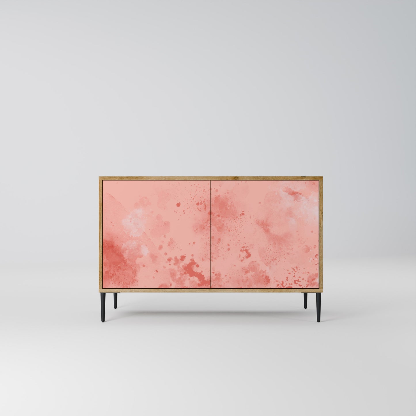 Credenza CRANE DANCE a 2 ante in effetto rovere
