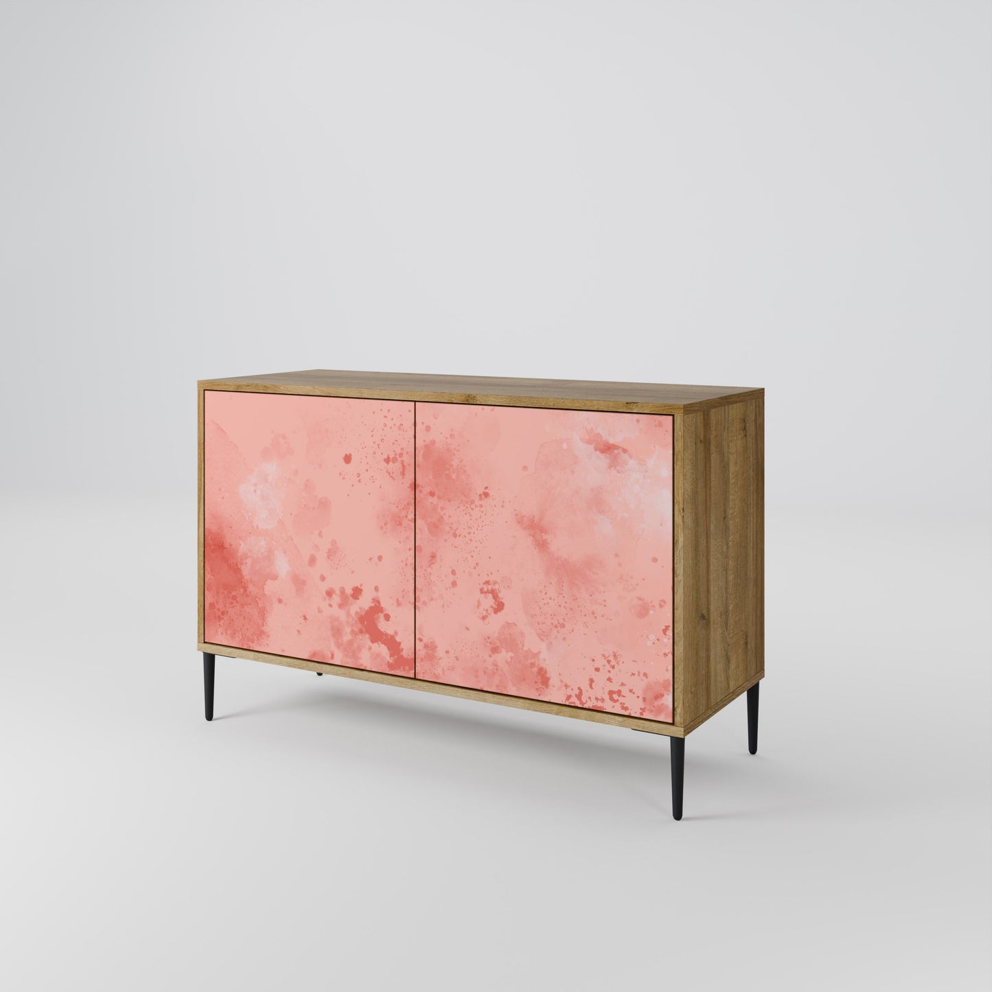 Credenza CRANE DANCE a 2 ante in effetto rovere