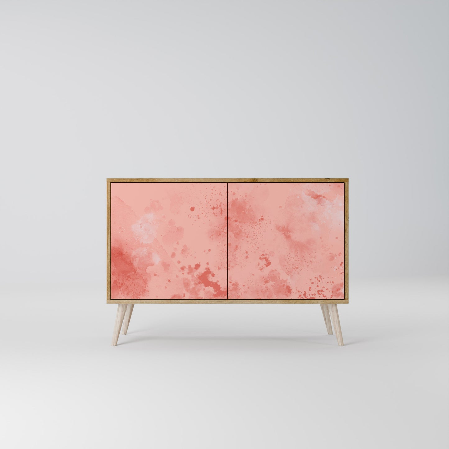 Credenza CRANE DANCE a 2 ante in effetto rovere