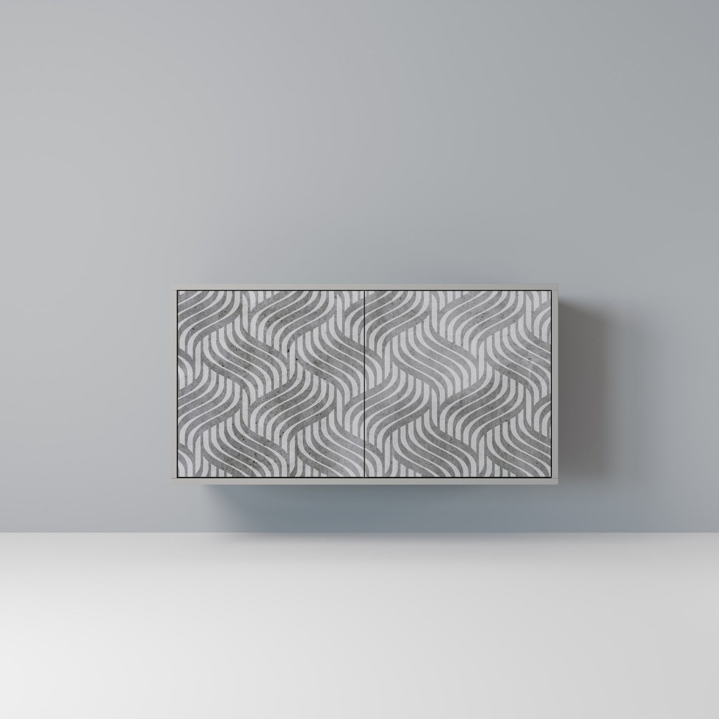 CONCRETE MOVEMENT 2-Door Sideboard in Grey Finish