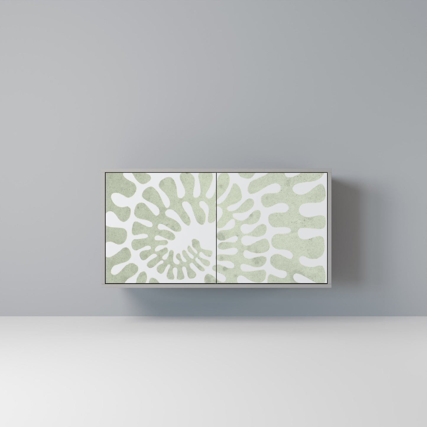 HELIX DANCE 2-Door Sideboard in Grey Finish