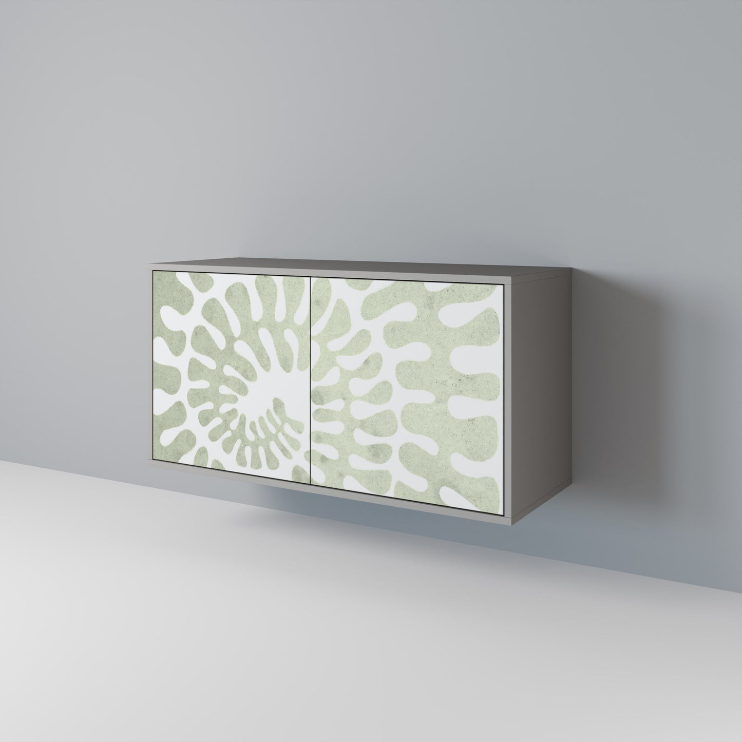 HELIX DANCE 2-Door Sideboard in Grey Finish