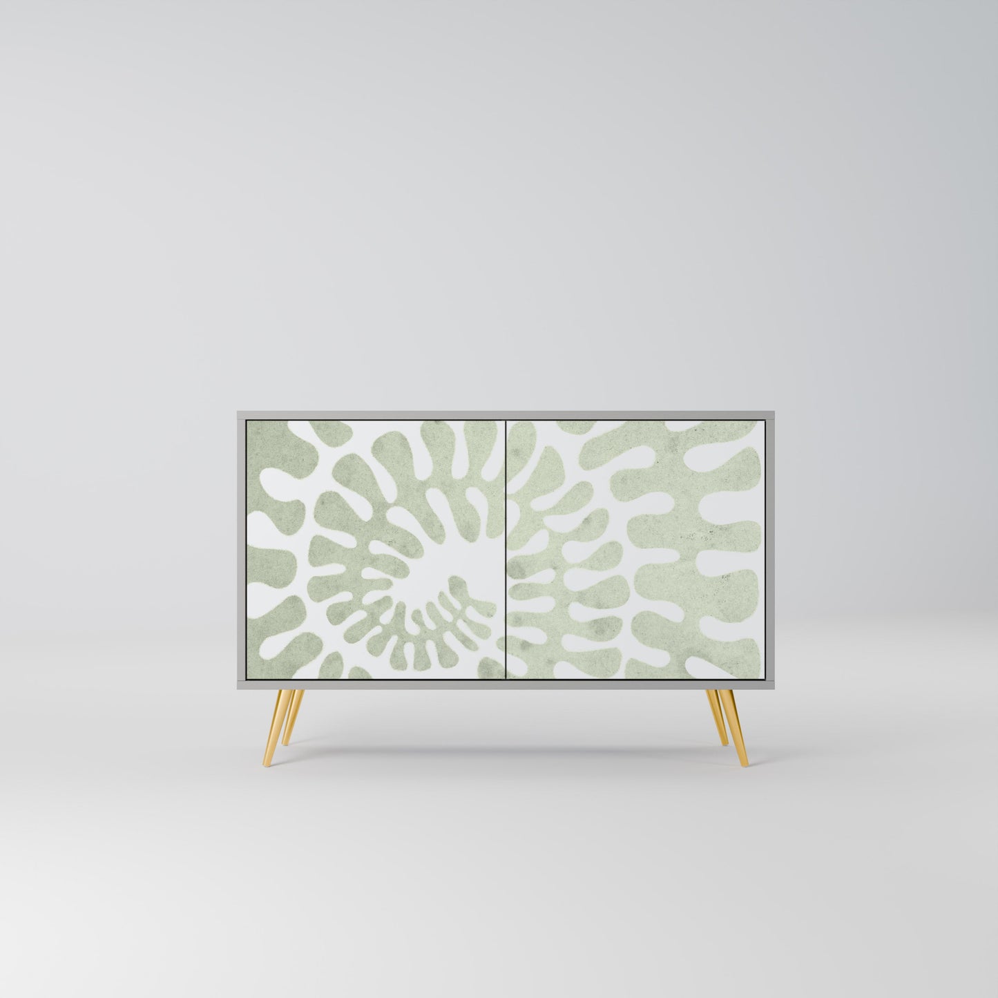 HELIX DANCE 2-Door Sideboard in Grey Finish