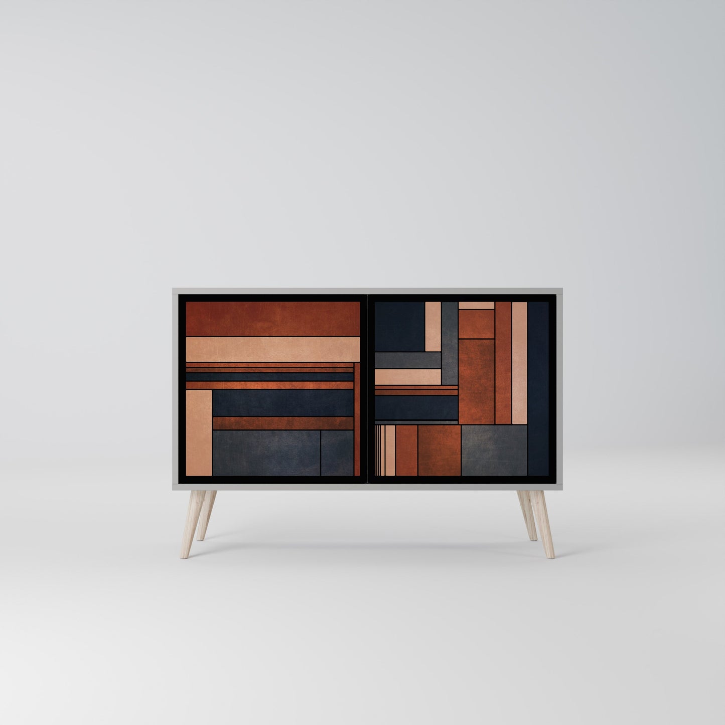 INTREPID FORMATION 2-Door Sideboard in Grey Finish