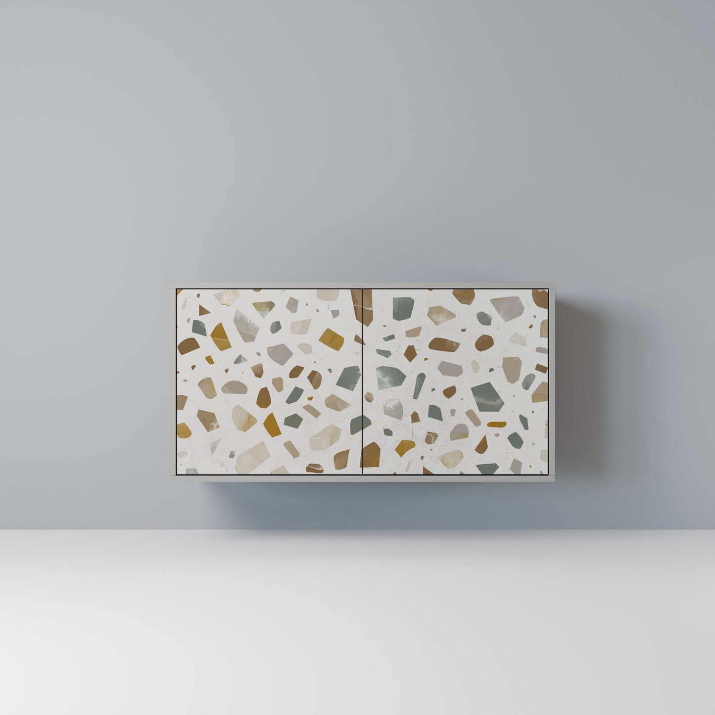 PIECES OF TOMORROW 2-Door Sideboard in Grey Finish
