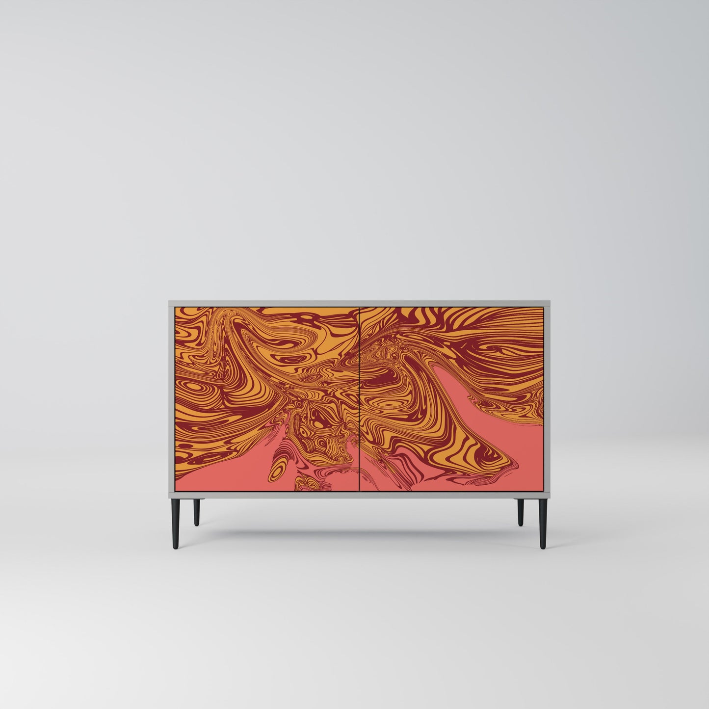 FLOATING THOUGHTS 2-Door Sideboard in Grey Finish