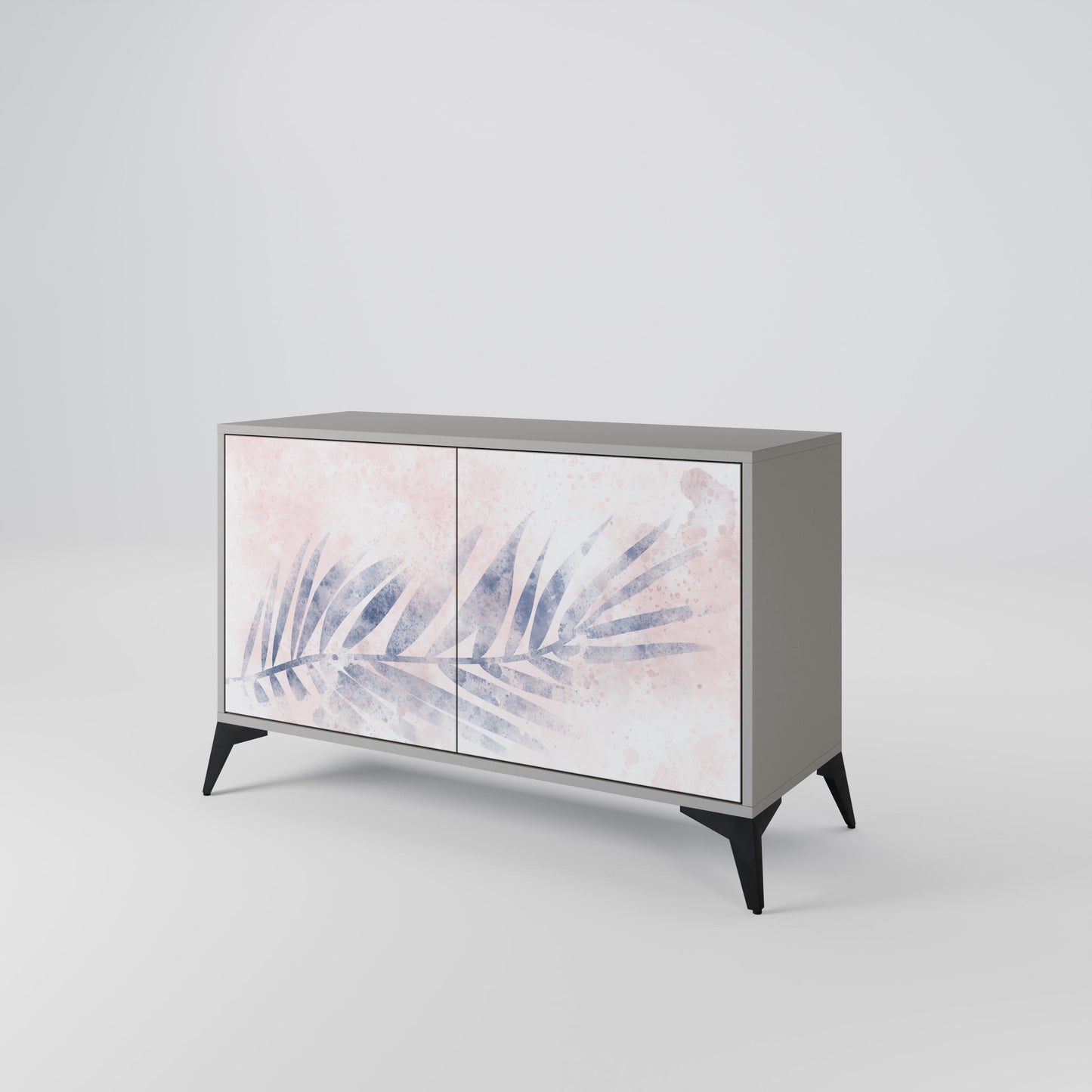 TIMELESS FLOAT 2-Door Sideboard in Grey Finish
