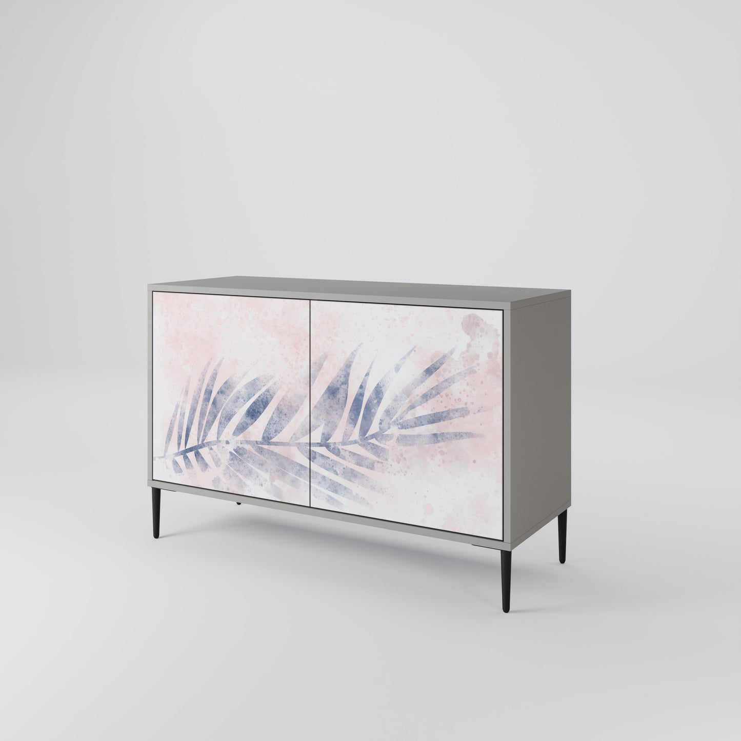 TIMELESS FLOAT 2-Door Sideboard in Grey Finish