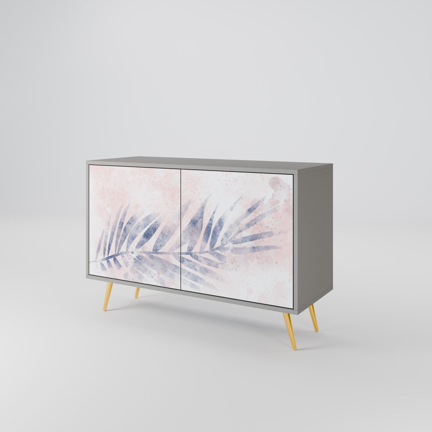 TIMELESS FLOAT 2-Door Sideboard in Grey Finish