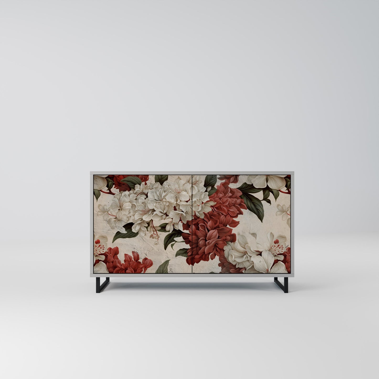 EPHEMERAL DAYS 2-Door Sideboard in Grey Finish