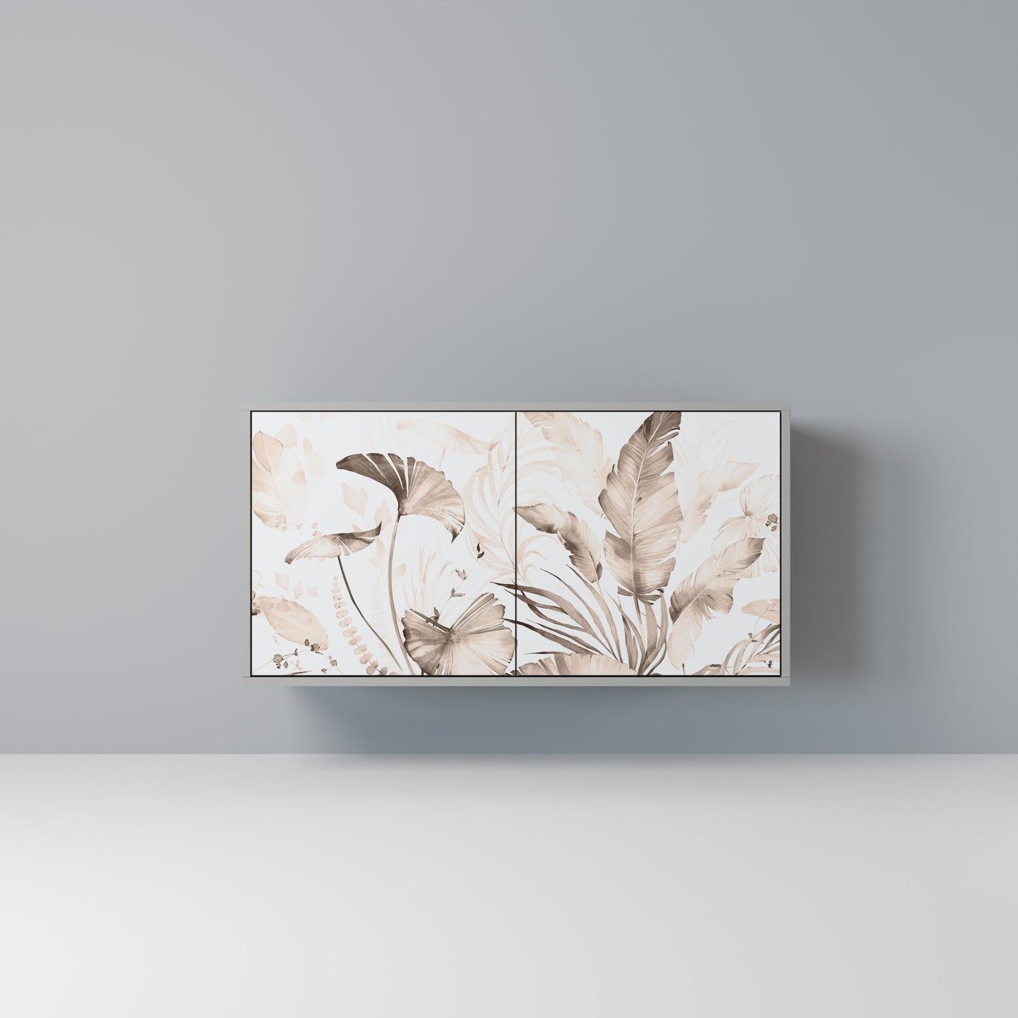 WILD TENDERNESS 2-Door Sideboard in Grey Finish