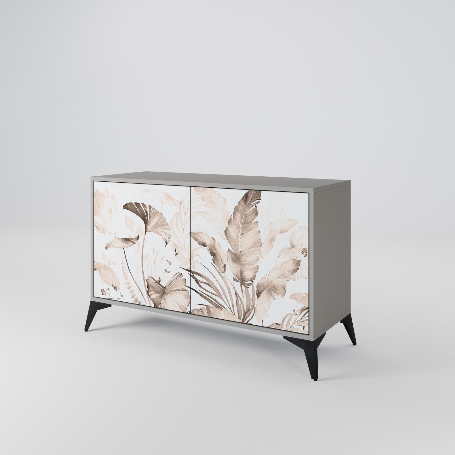 WILD TENDERNESS 2-Door Sideboard in Grey Finish