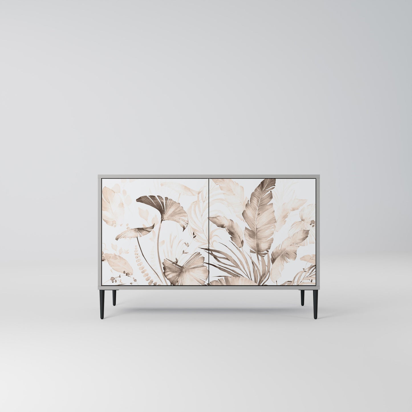WILD TENDERNESS 2-Door Sideboard in Grey Finish