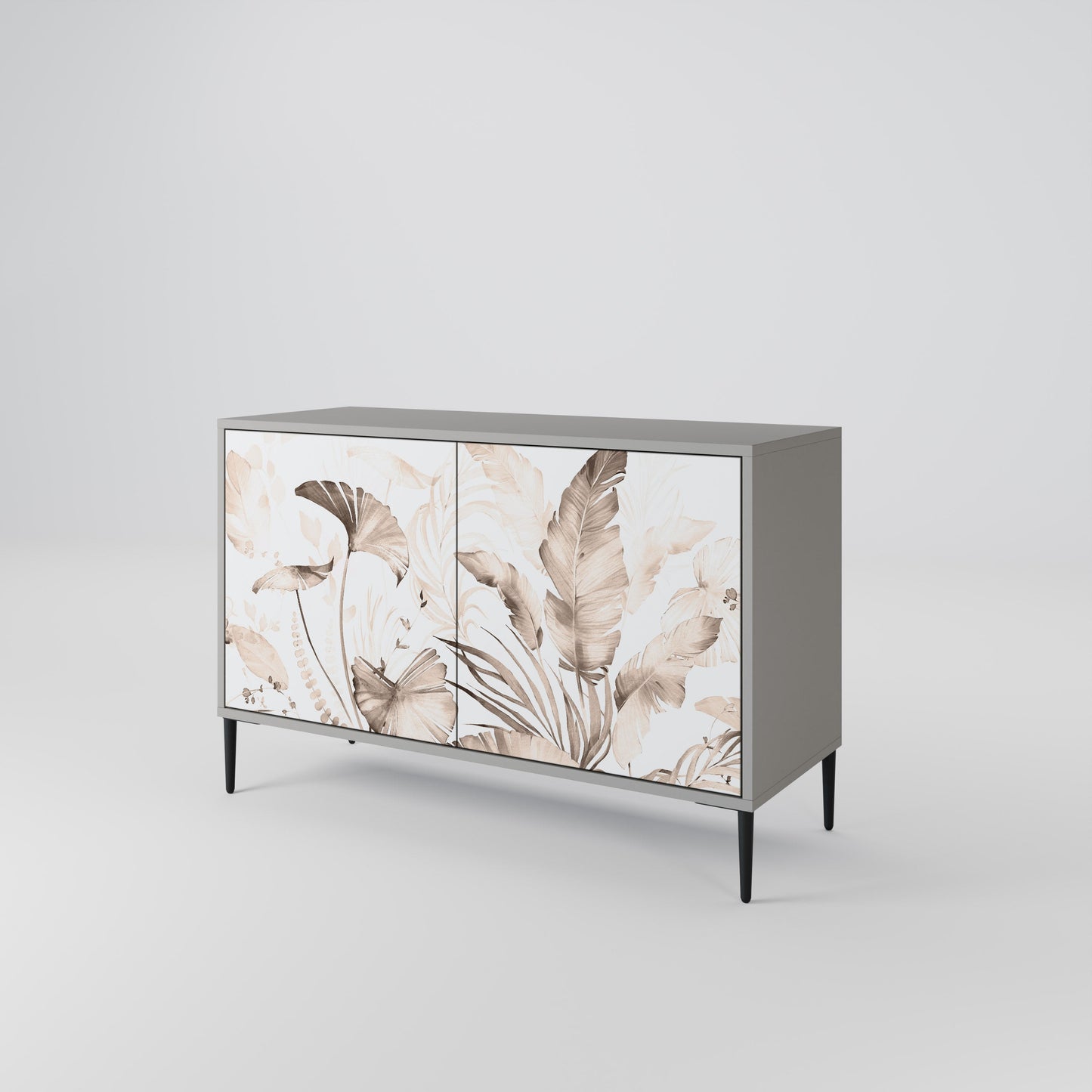 WILD TENDERNESS 2-Door Sideboard in Grey Finish