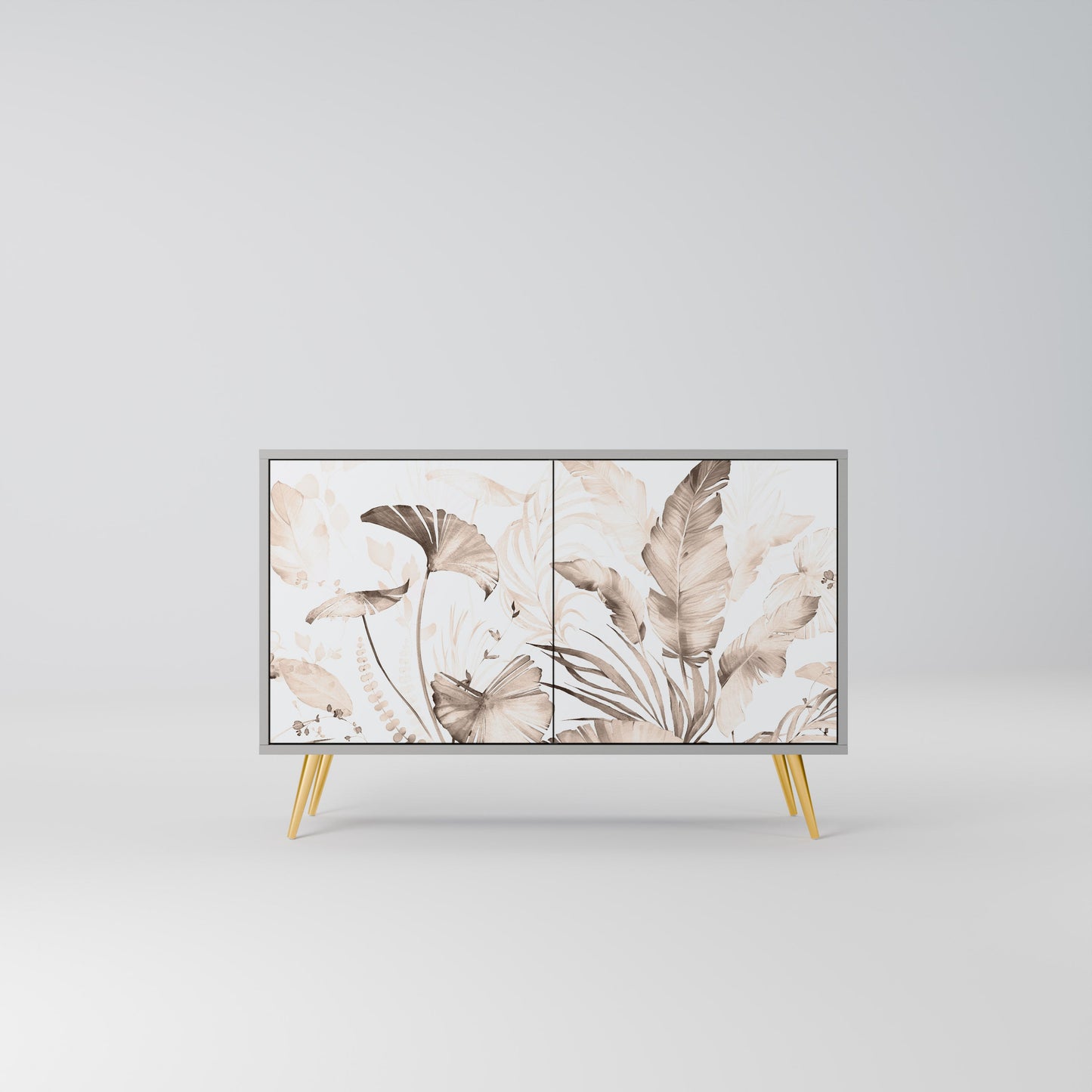 WILD TENDERNESS 2-Door Sideboard in Grey Finish
