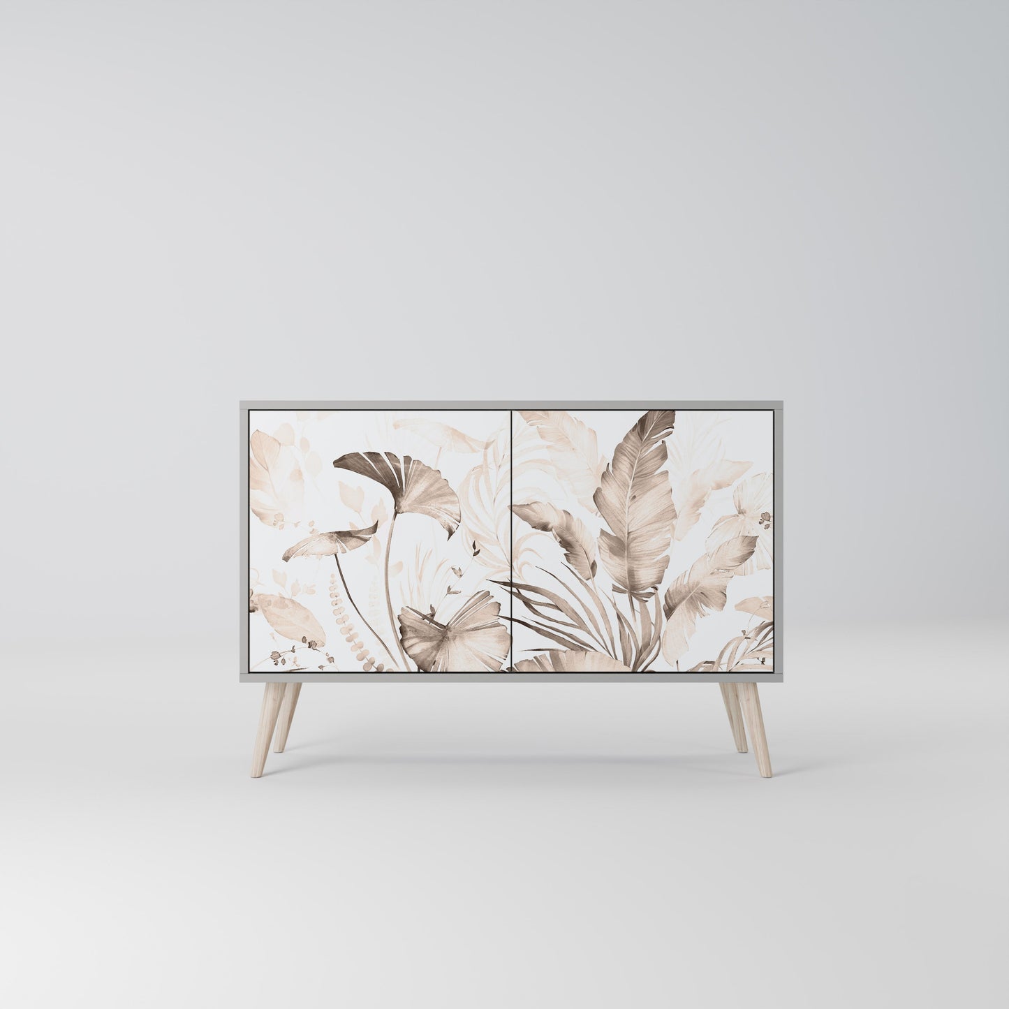 WILD TENDERNESS 2-Door Sideboard in Grey Finish