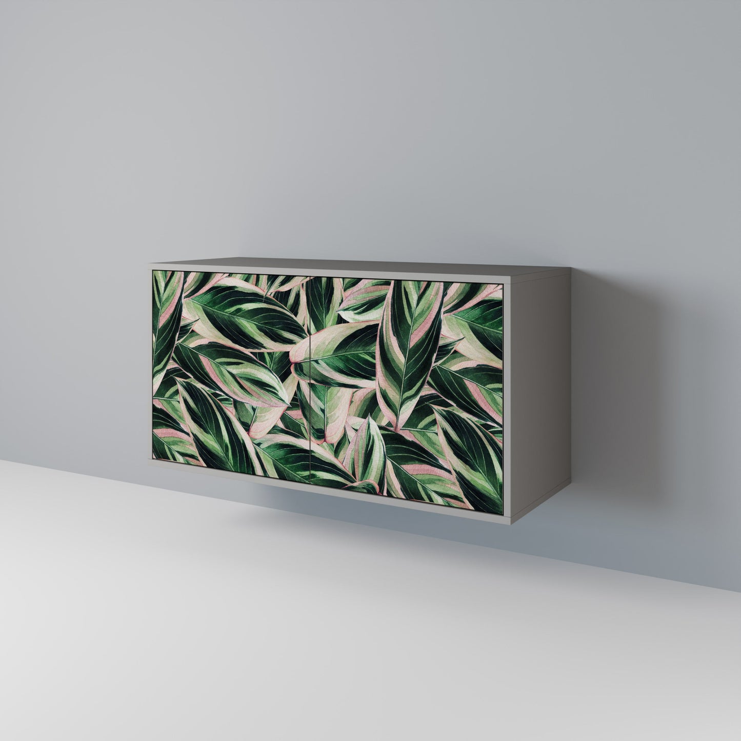EERIE STROMANTHE 2-Door Sideboard in Grey Finish