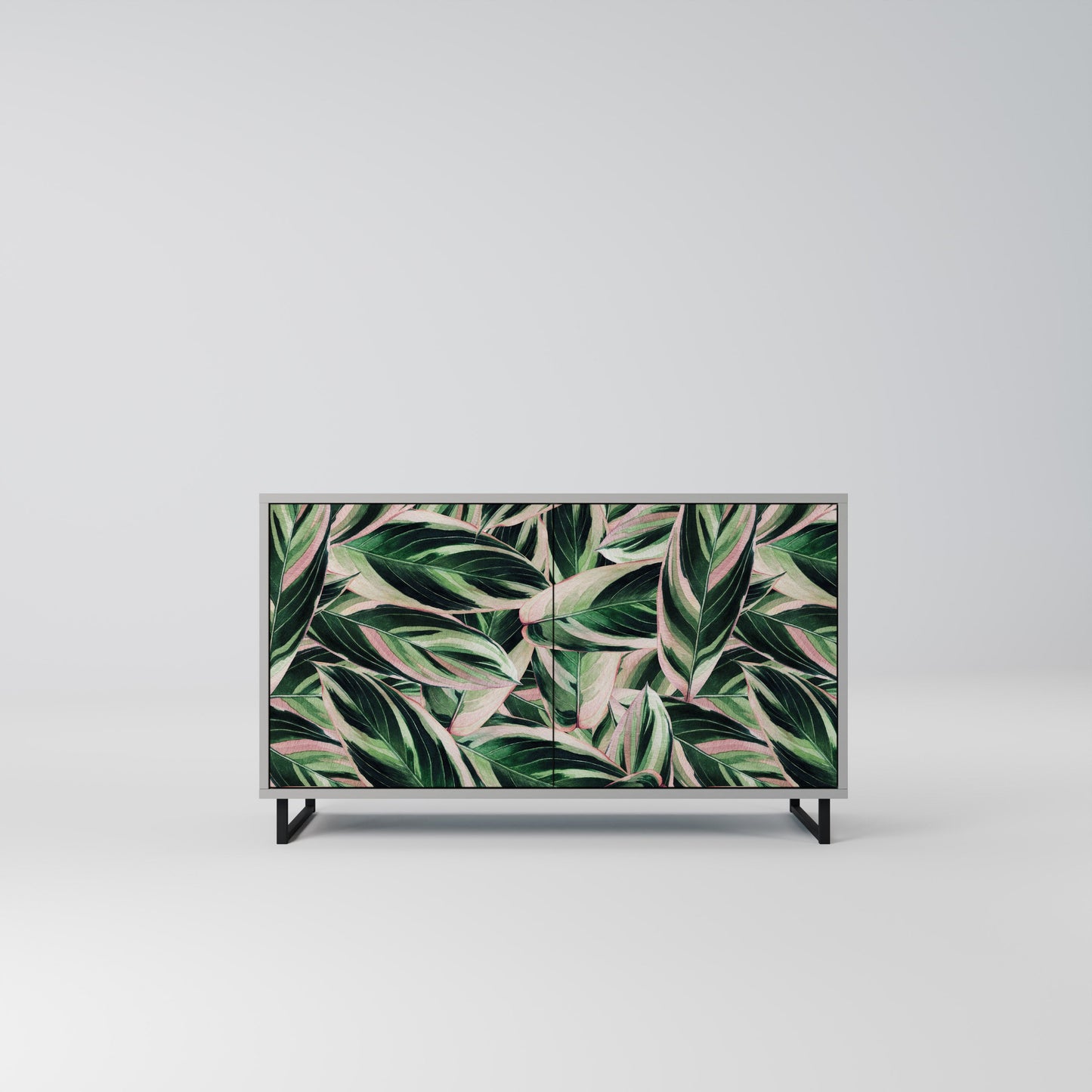 EERIE STROMANTHE 2-Door Sideboard in Grey Finish