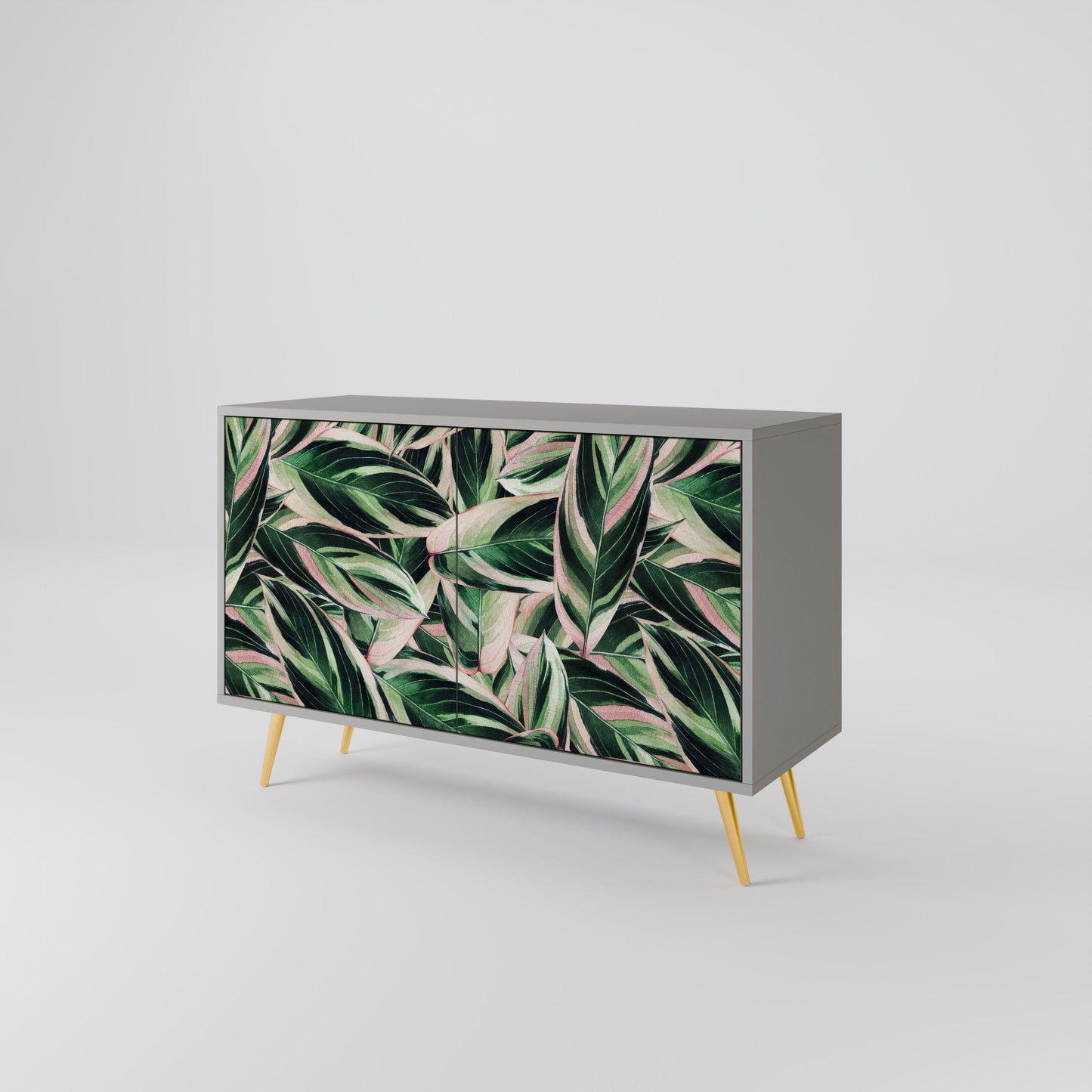 EERIE STROMANTHE 2-Door Sideboard in Grey Finish