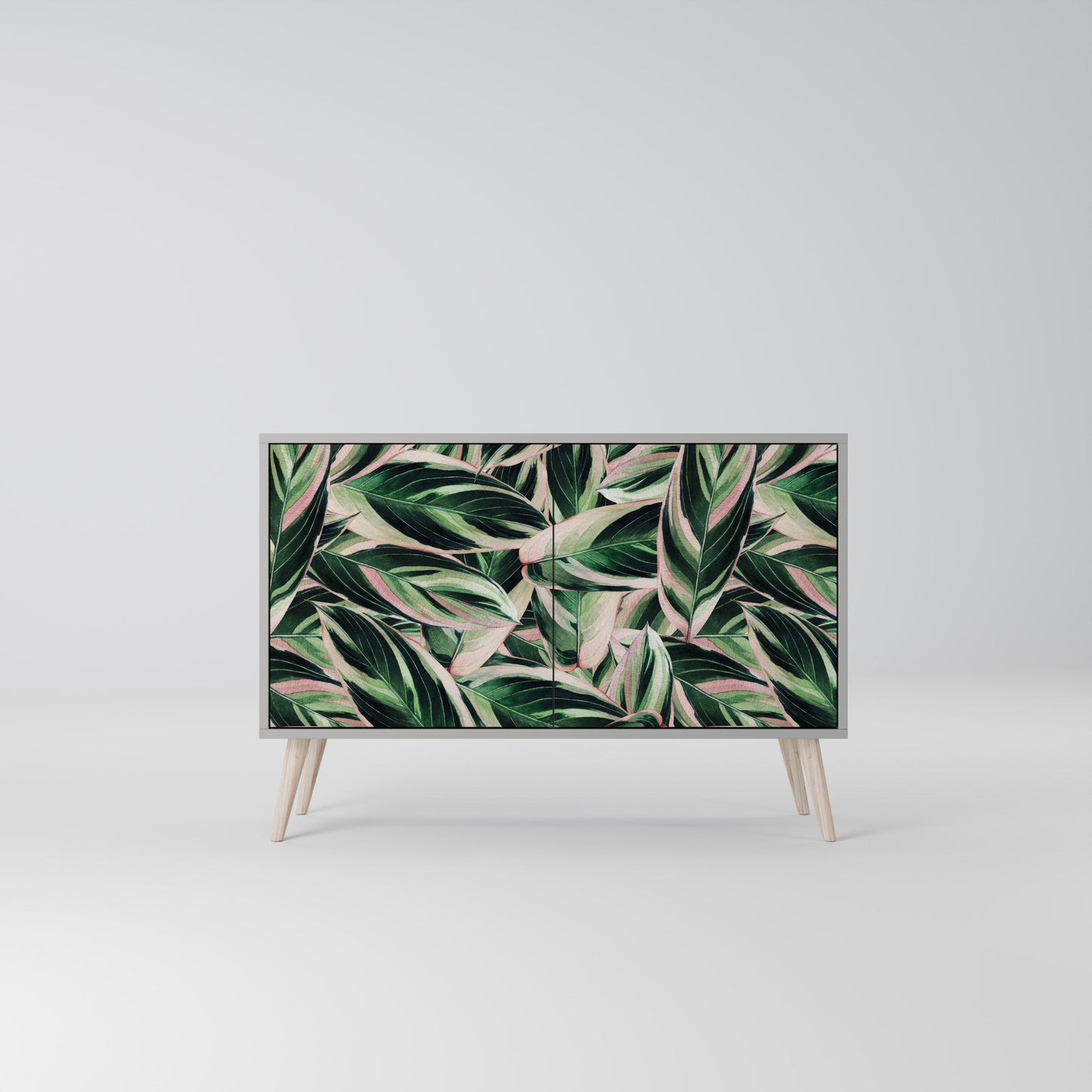 EERIE STROMANTHE 2-Door Sideboard in Grey Finish