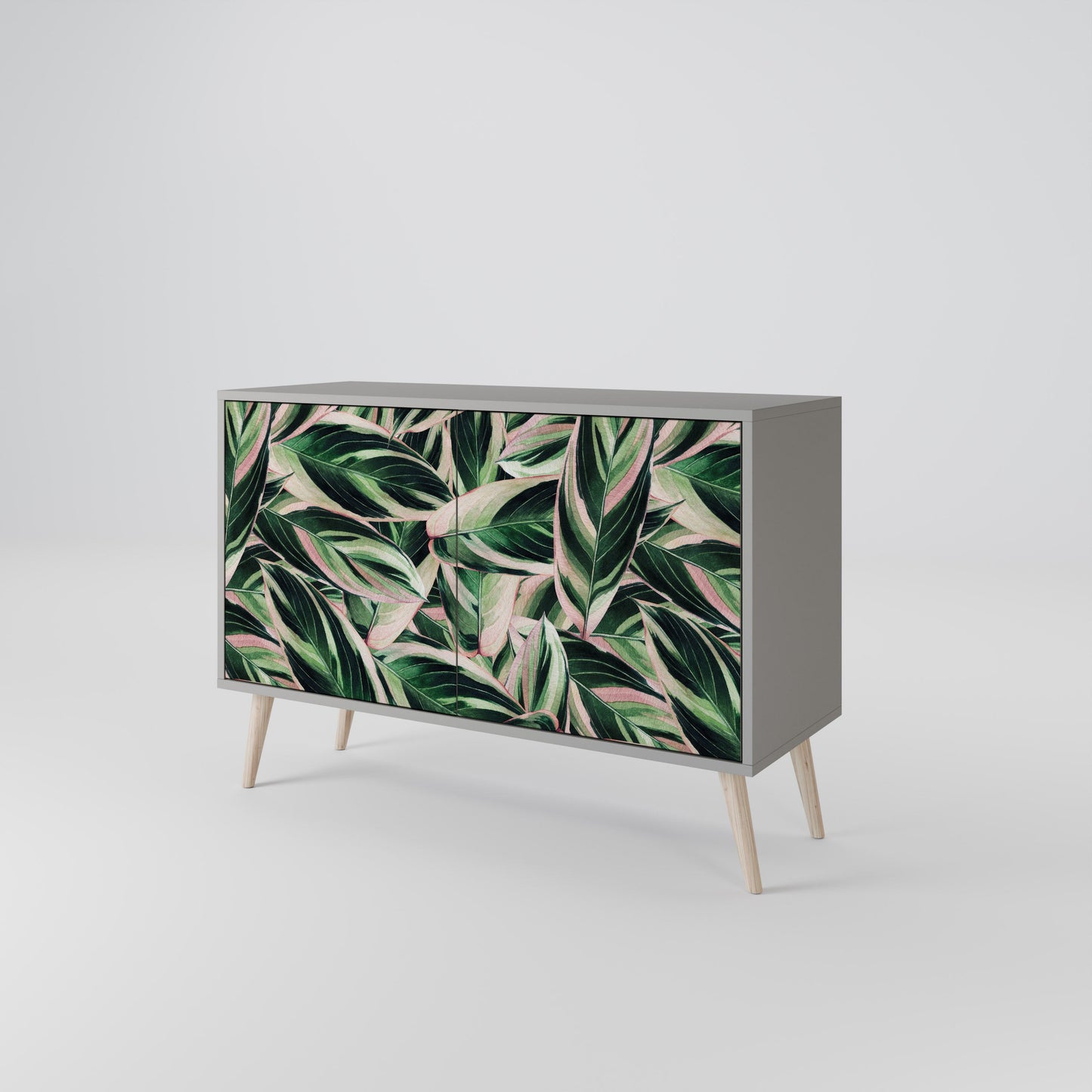 EERIE STROMANTHE 2-Door Sideboard in Grey Finish