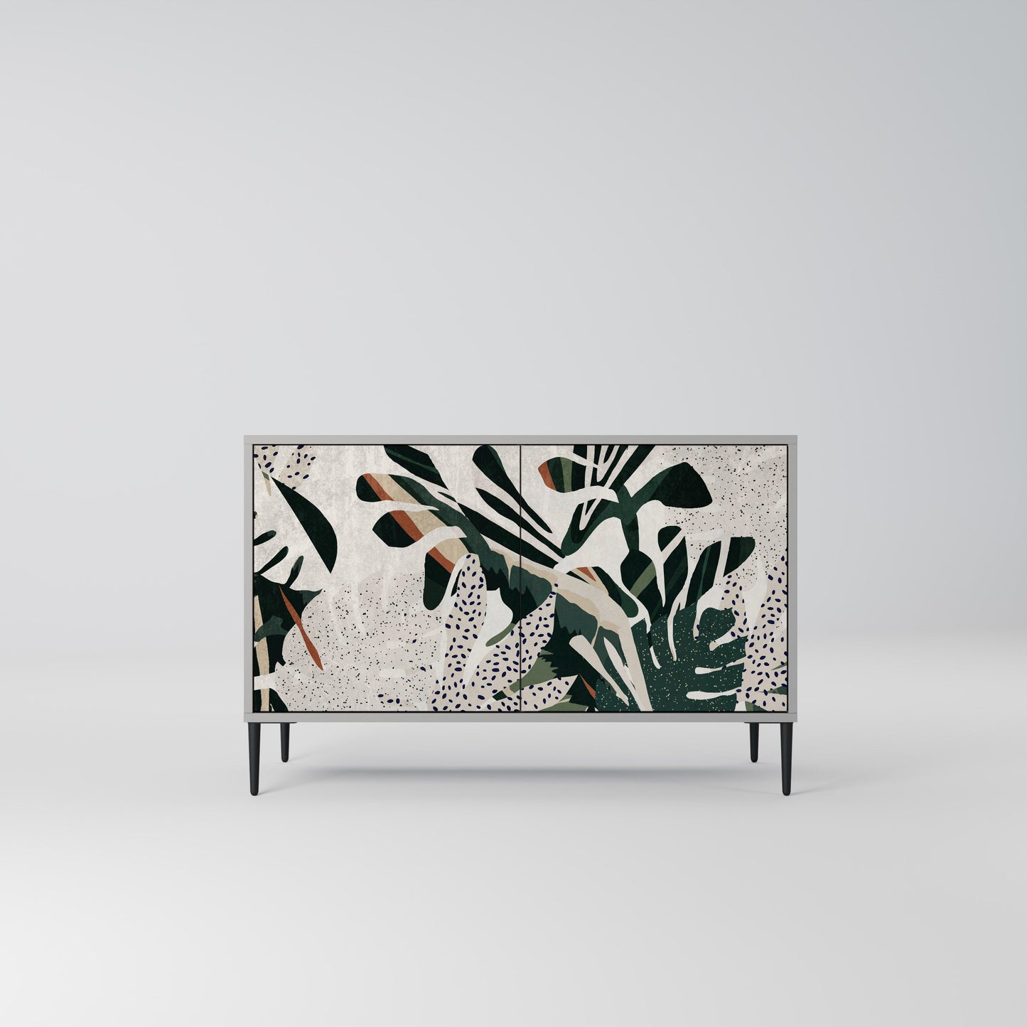 VERDURE FORMATION 2-Door Sideboard in Grey Finish