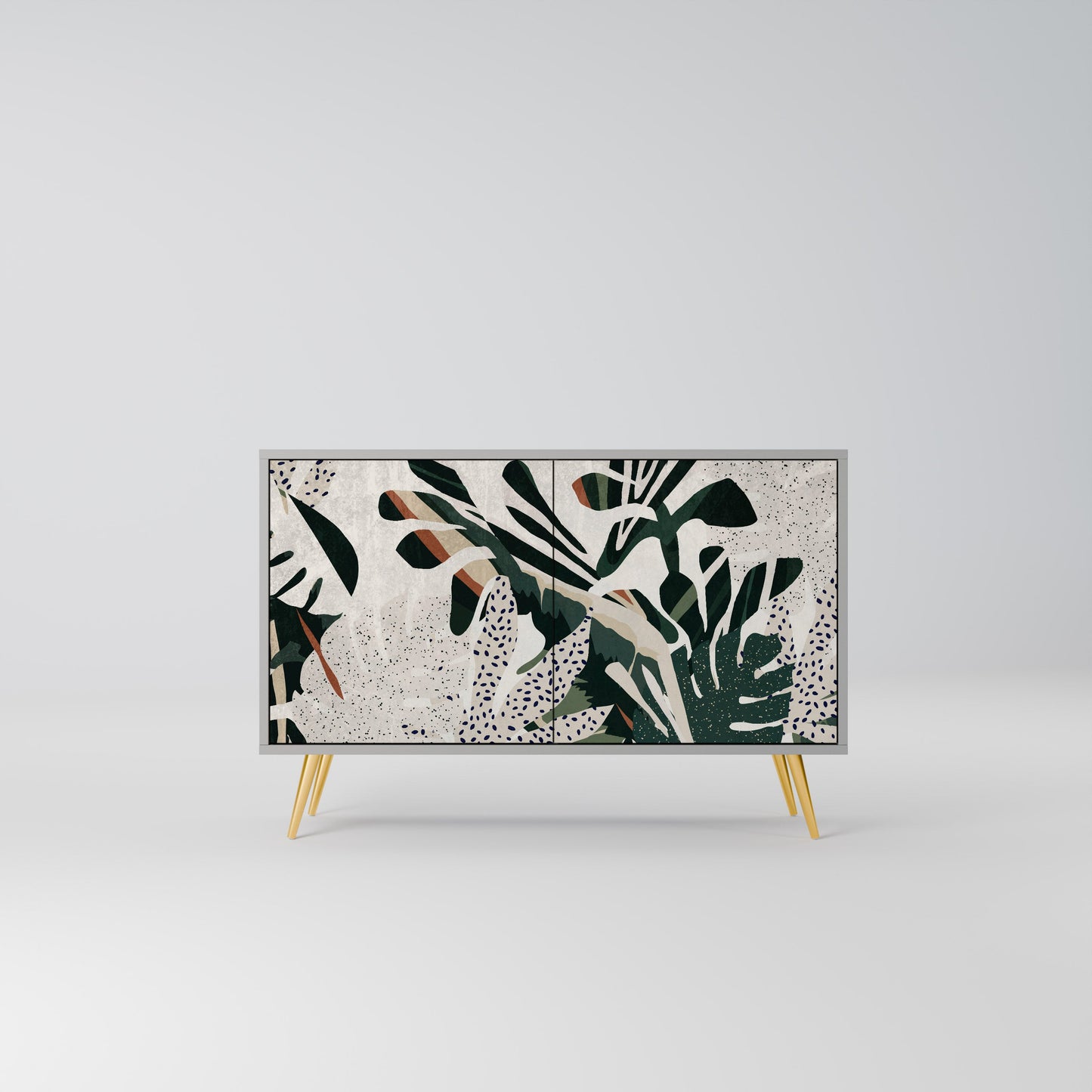 VERDURE FORMATION 2-Door Sideboard in Grey Finish